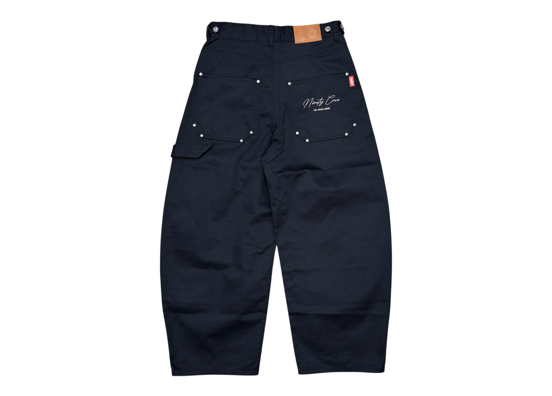 9090 Pants Double Knee Chino Ballon Black COND NEW