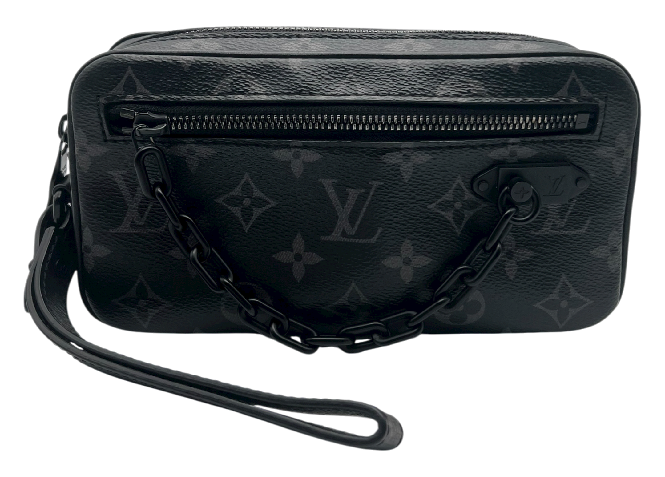 Louis Vuitton Pochette Volga Monogram Eclipse COND 8.5/10