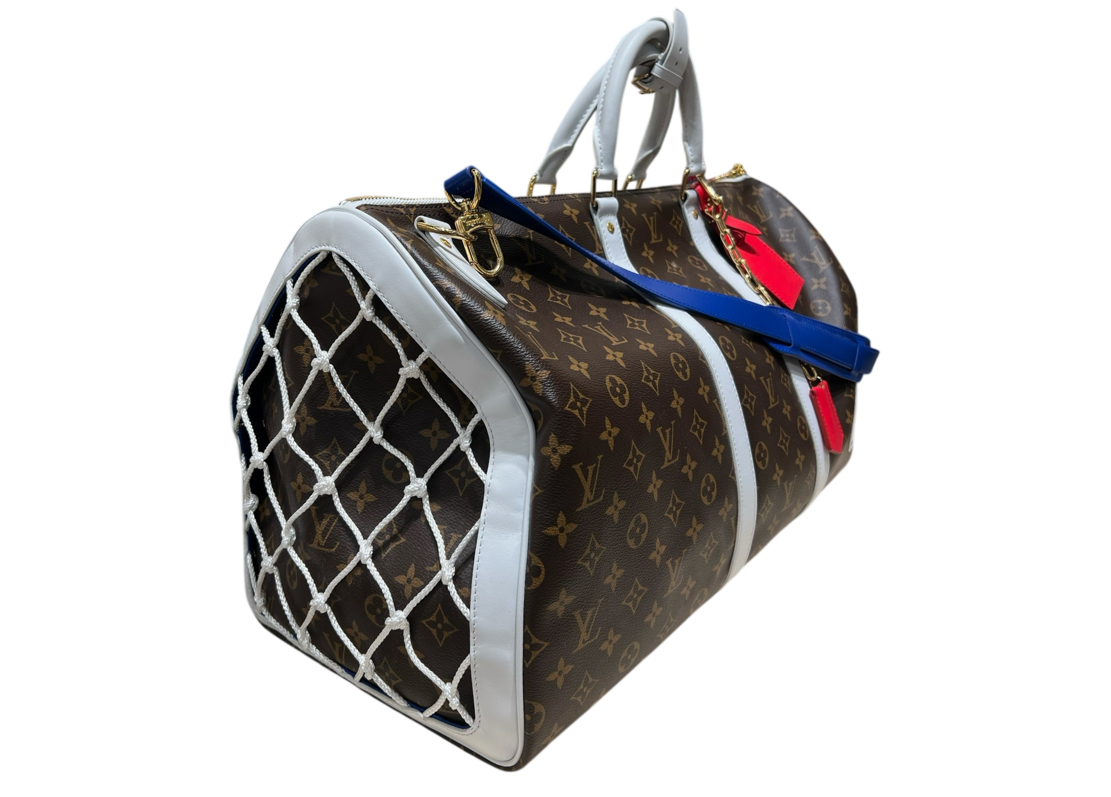 Louis Vuitton NBA Keepall Bandouliere 55 Monogram COND 9/10