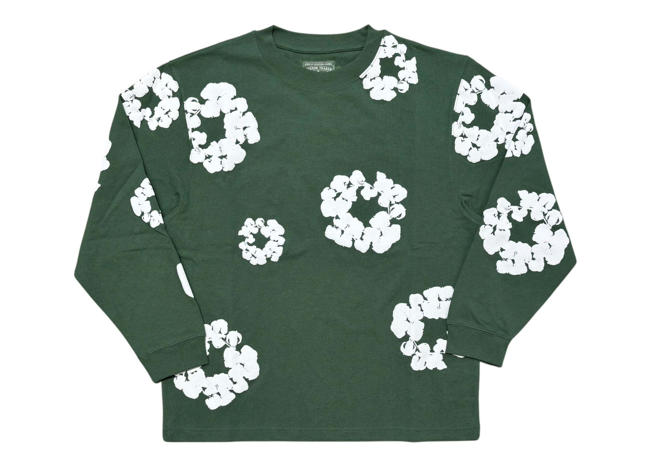 Denim Tears Crewneck Green COND NEW