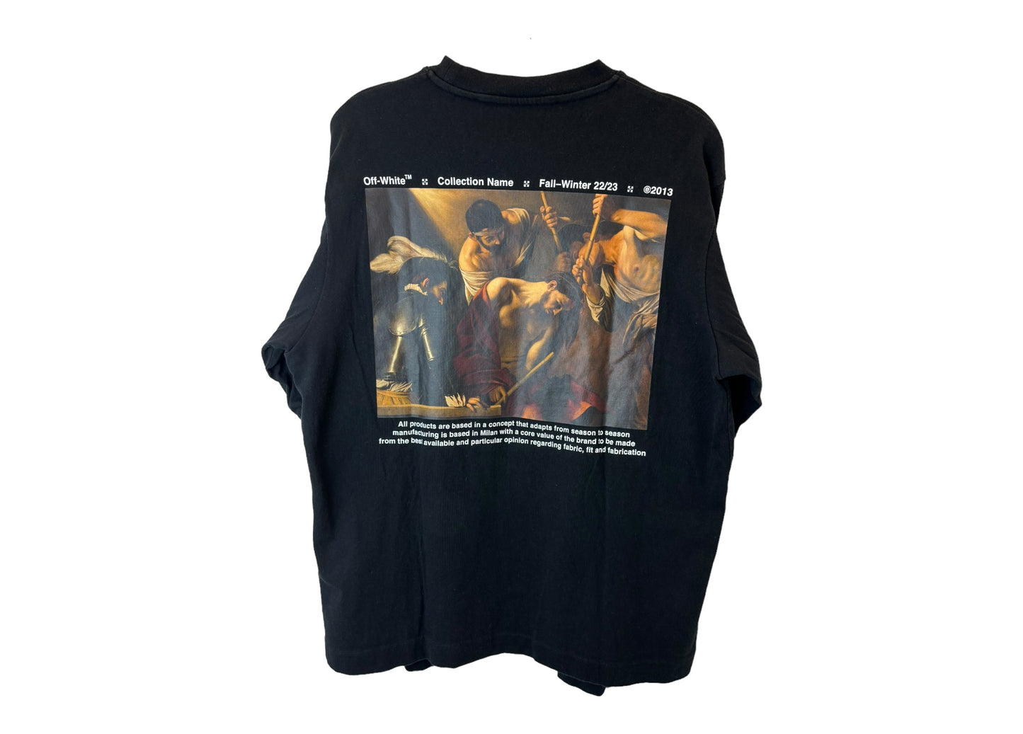 Off-White Longsleeve T-shirt Caravaggio COND 9/10