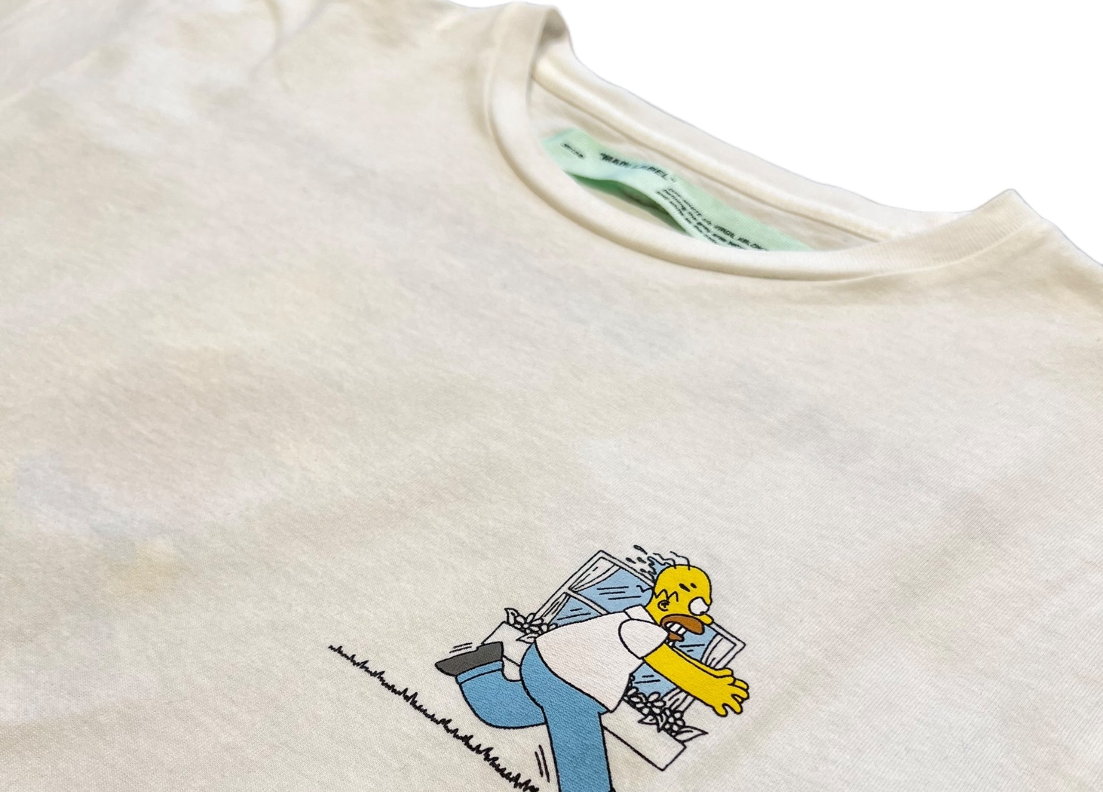 Off-White T-shirt The Simpson COND 8.8/10