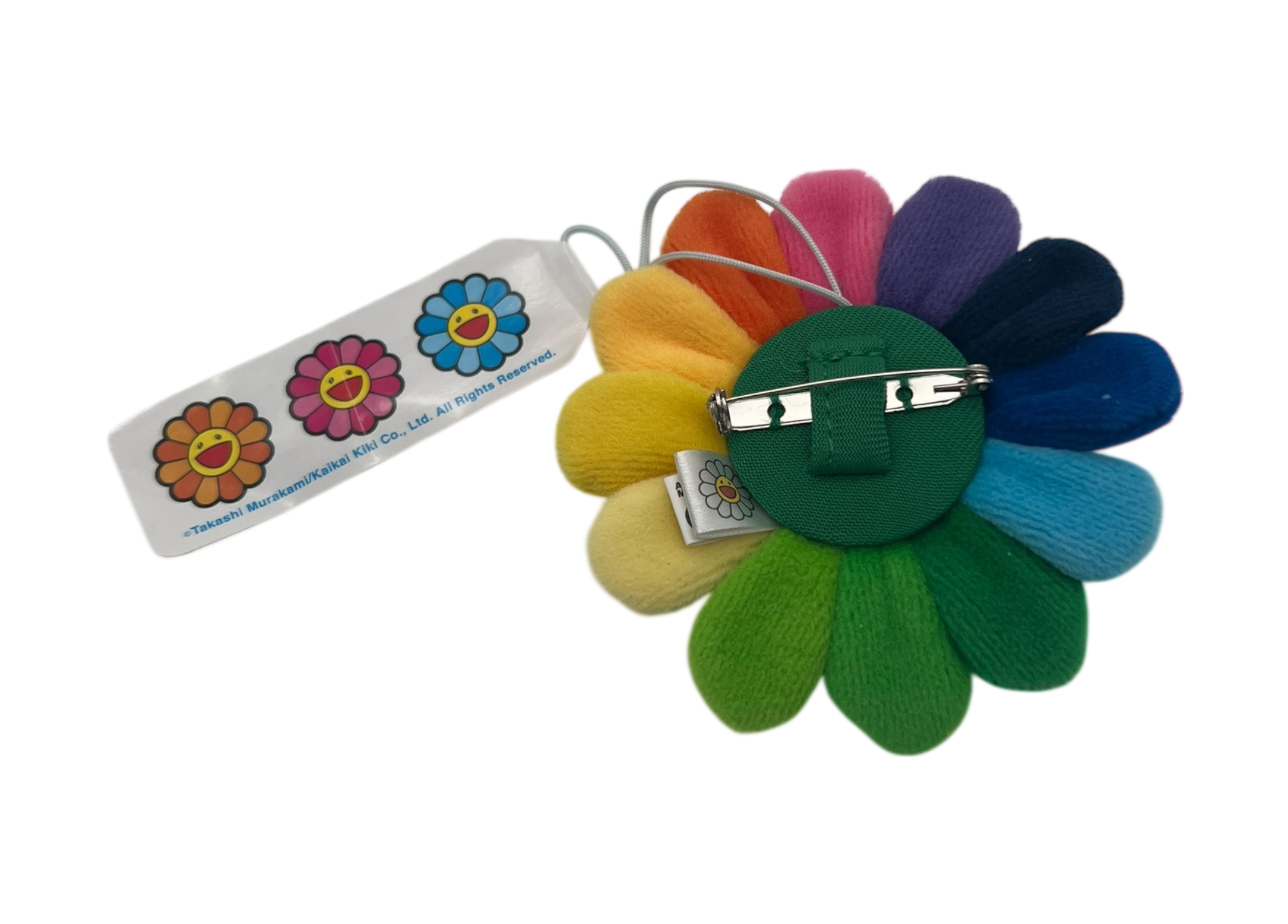 Takashi Murakami Keychain Flower Rainbow