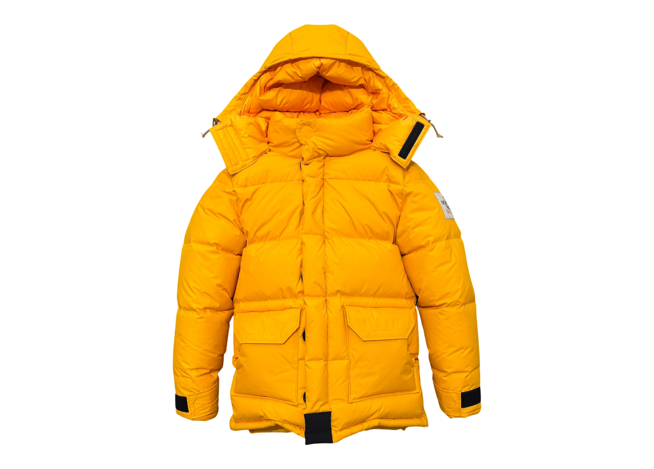 Gucci The North Face Puffer Jacket Yellow COND NEW