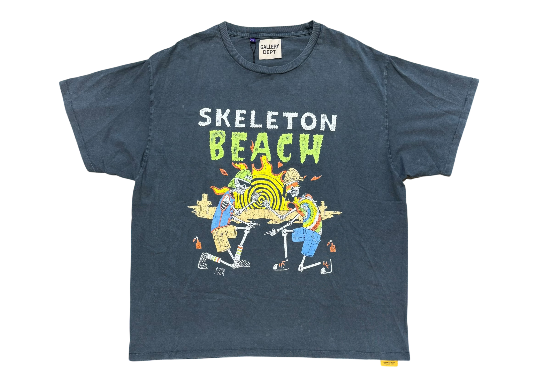 Gallery Dept. T-shirt Skeleton Beach COND NEW