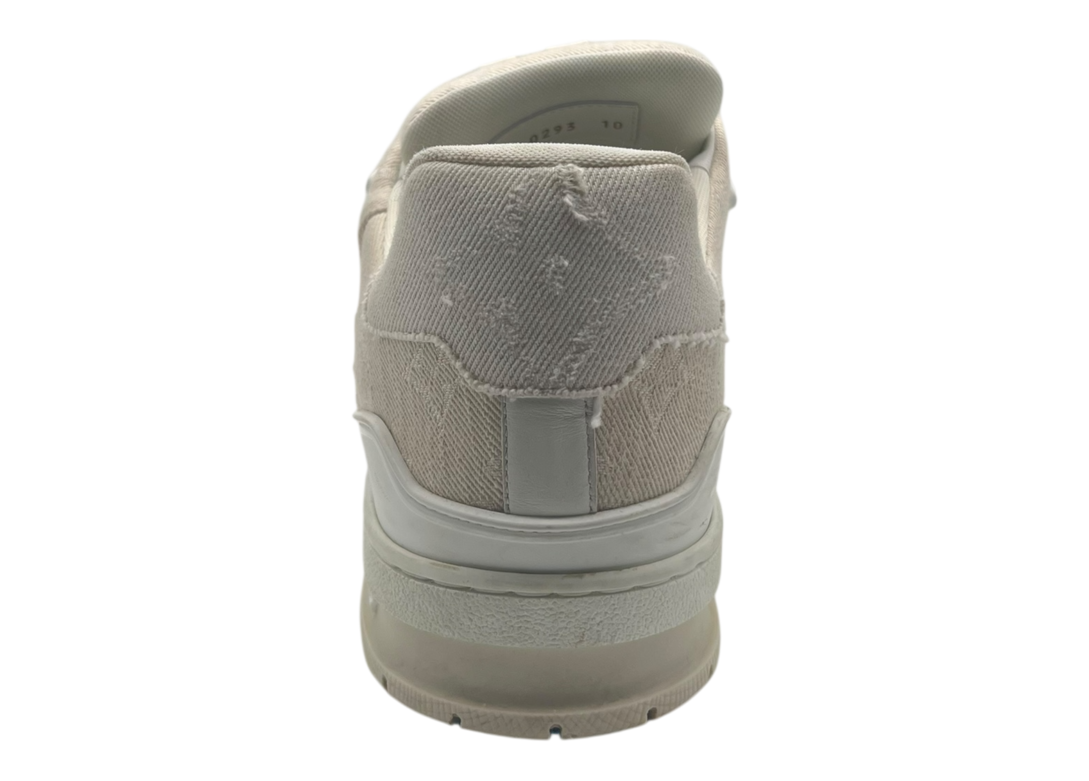 Louis Vuitton Trainer Canvas Beige COND 8/10 (OG NONE)