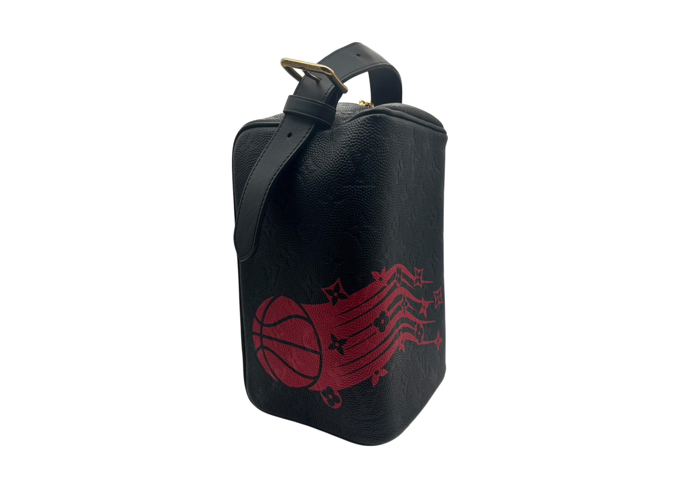 Louis Vuitton NBA Cloackroom Dopp Kit Leather Black COND 8.8/10