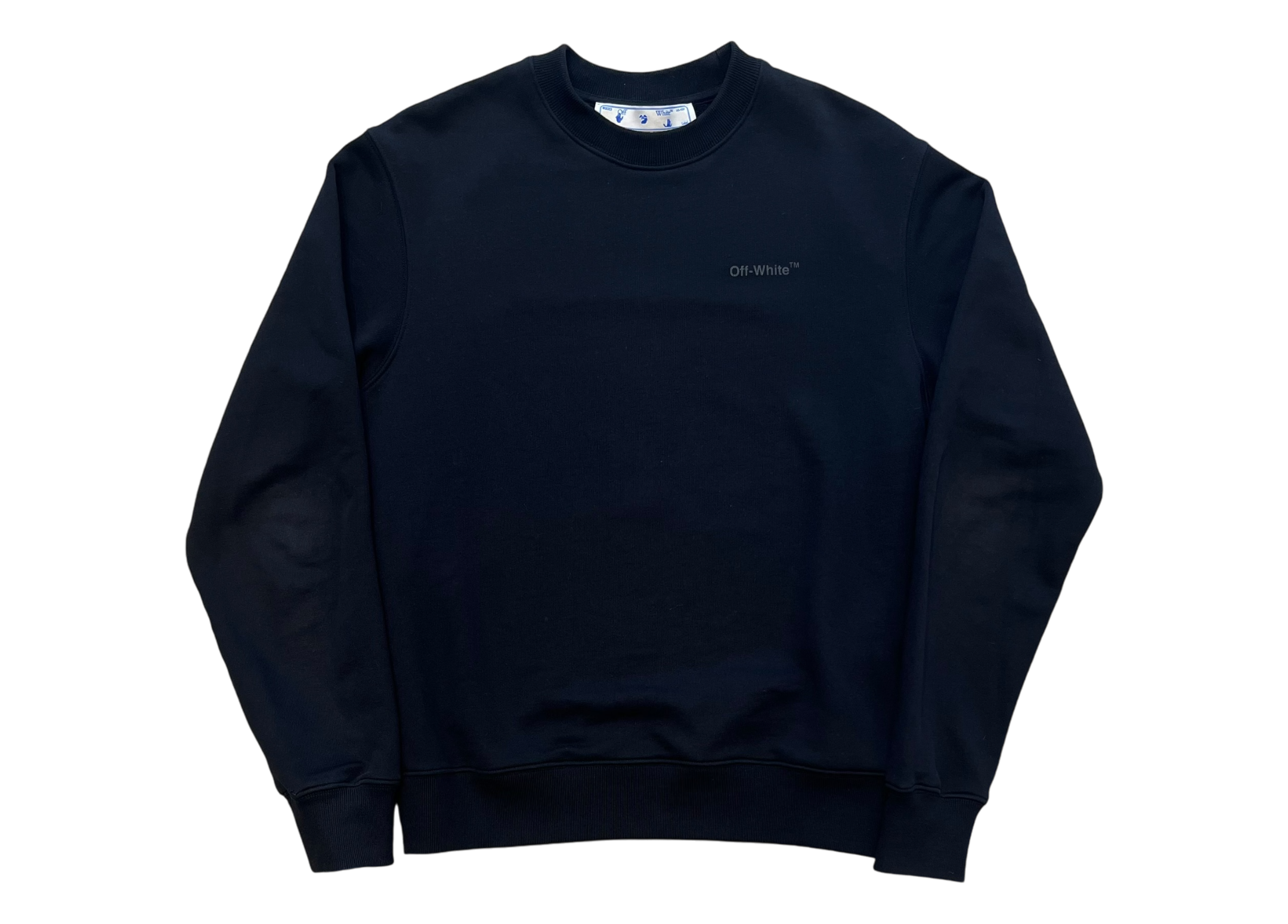 Off-White Crewneck Black COND 9.5/10