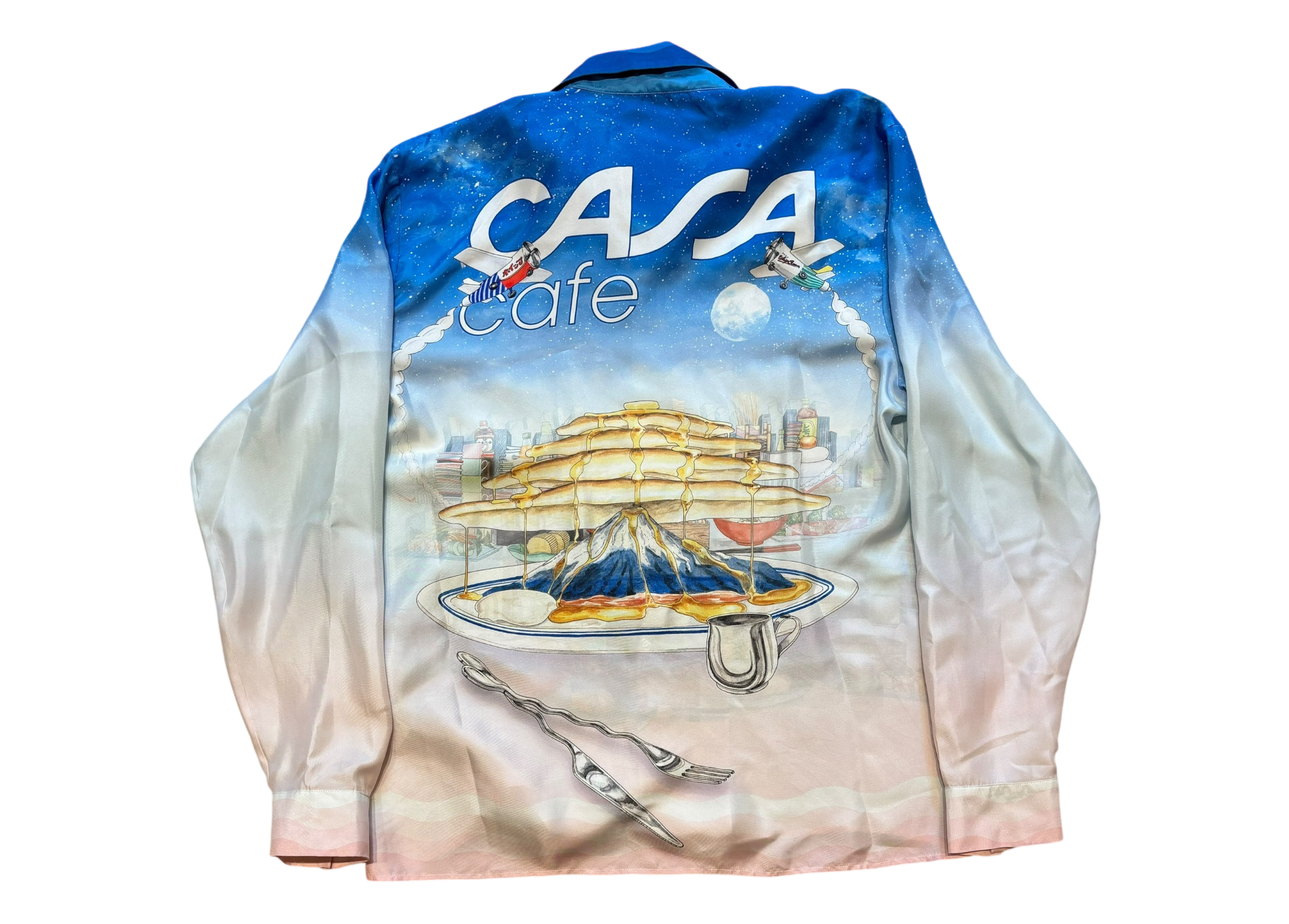 Casablanca Shirt Silk Casa Cafe COND 9/10