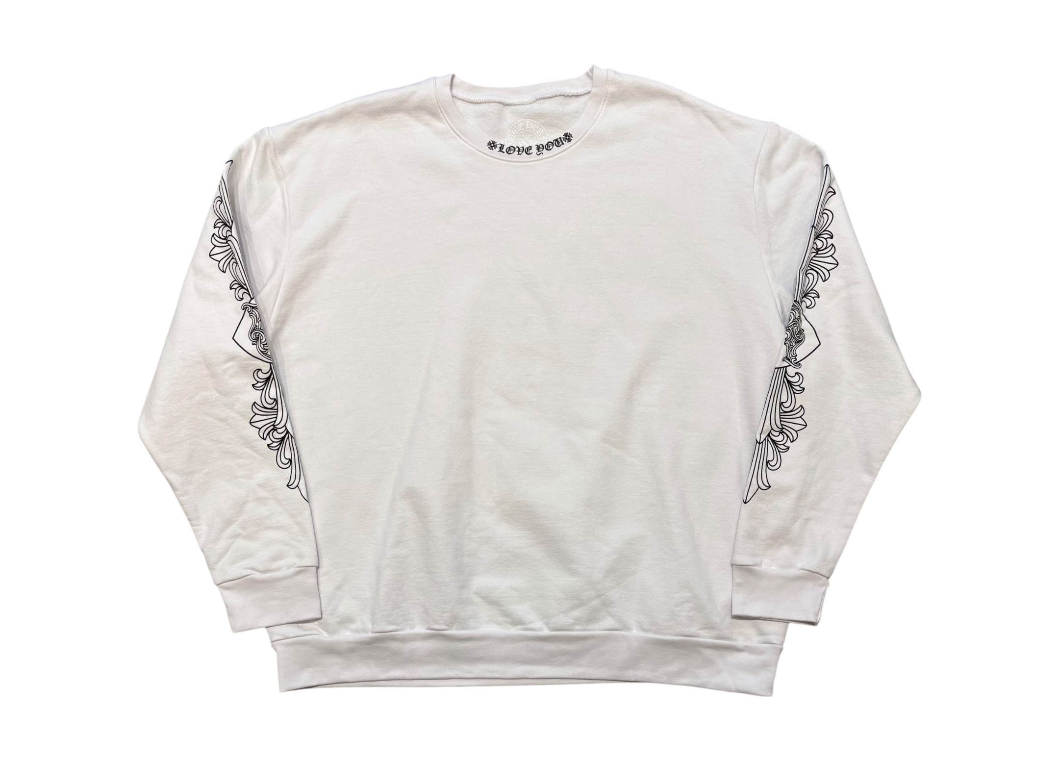 Chrome Hearts Crewneck Love You COND NEW
