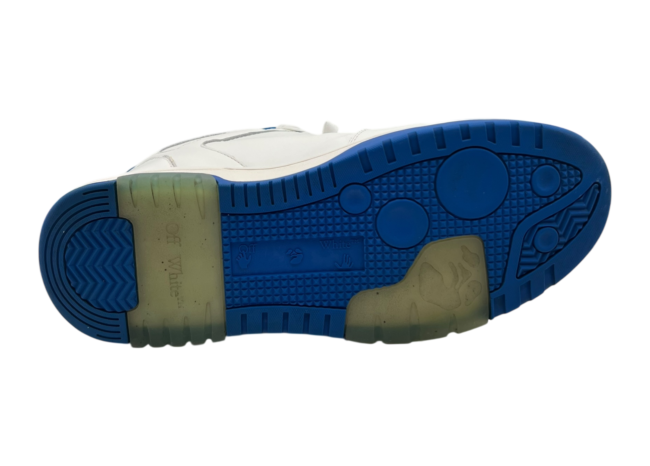 Off-White Out Of Office White Blue COND 9/10 (NO BOX)