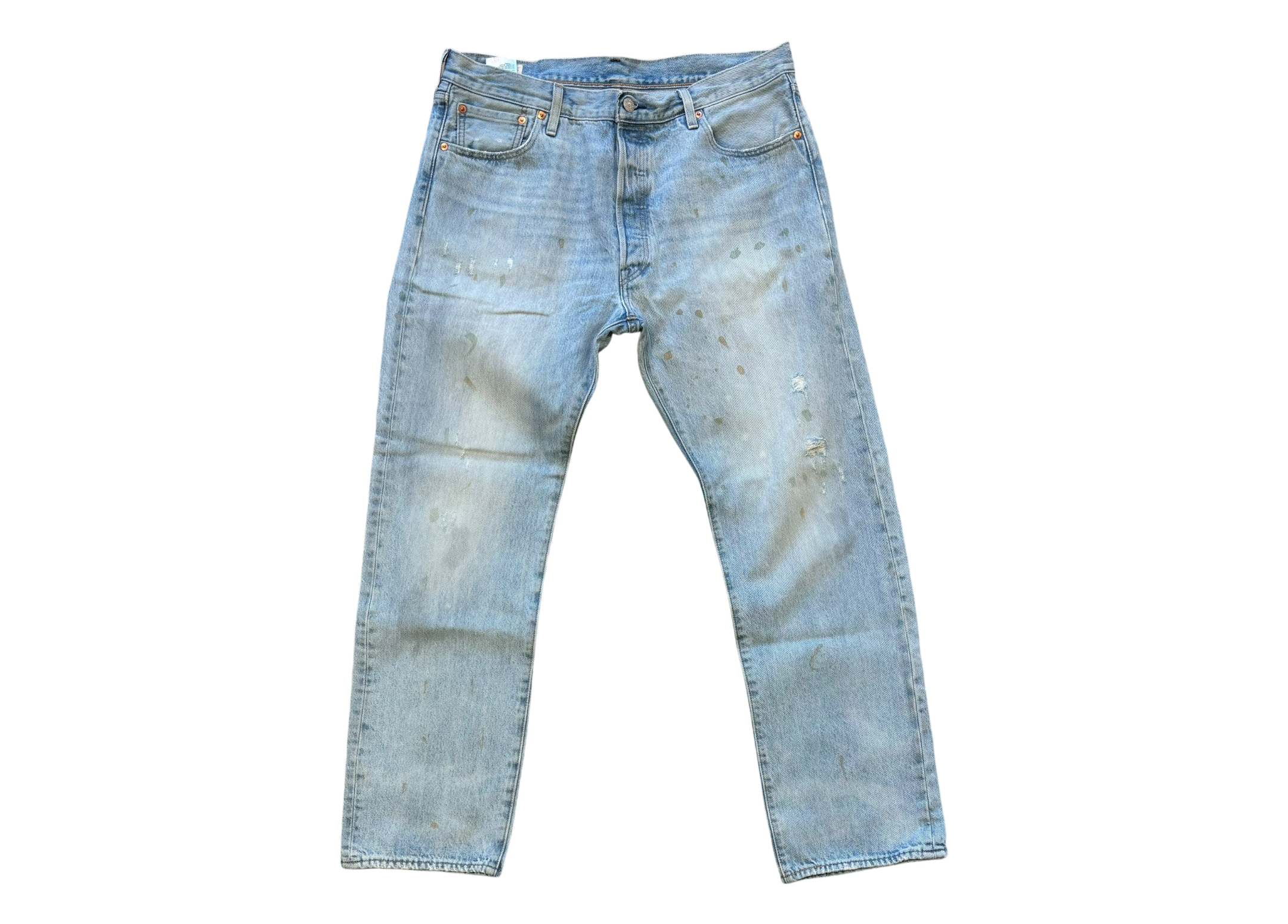 Levi's 501 Denim Jeans Painted COND 9.5/10