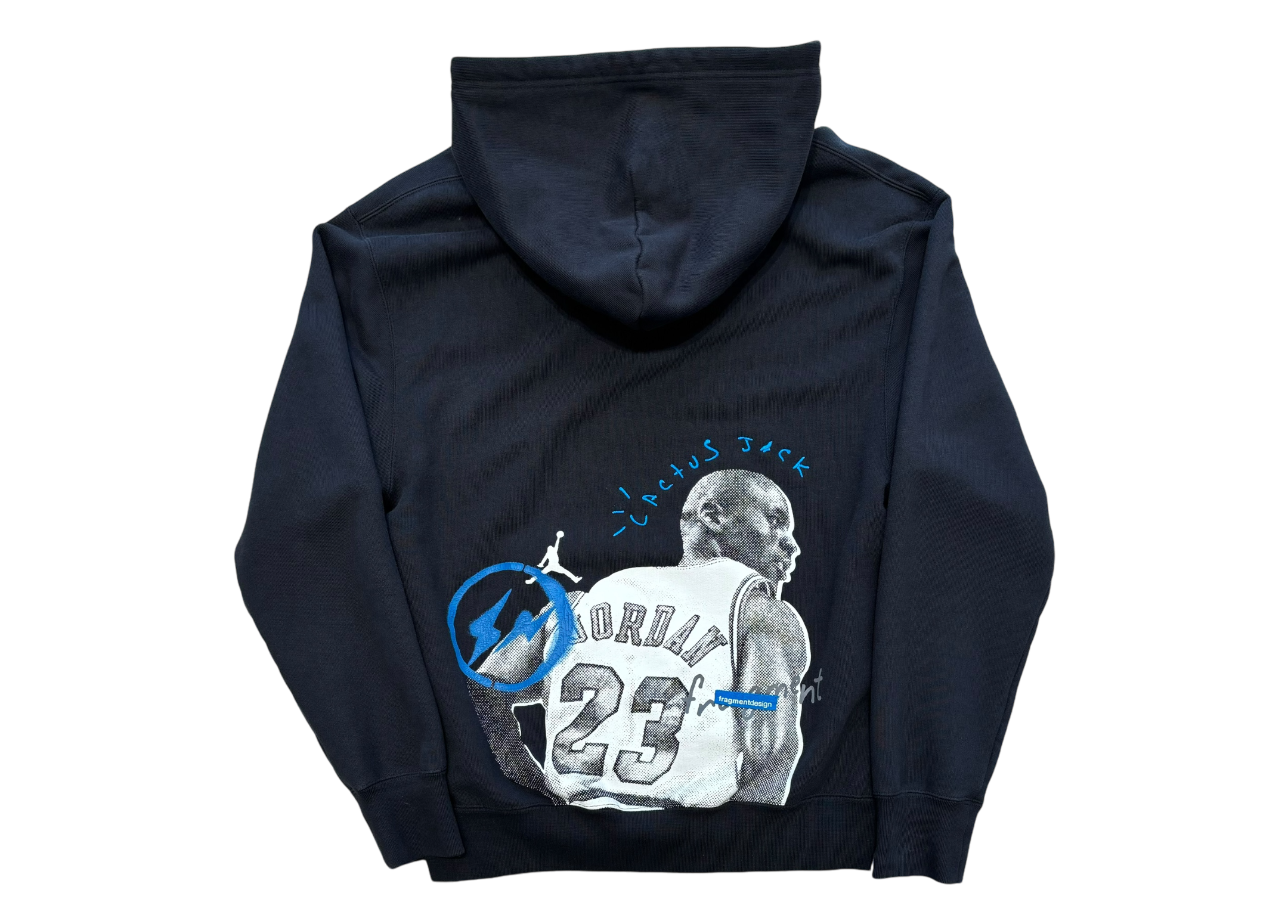 Jordan Fragment Cactus Jack Hoodie Black COND 9/10