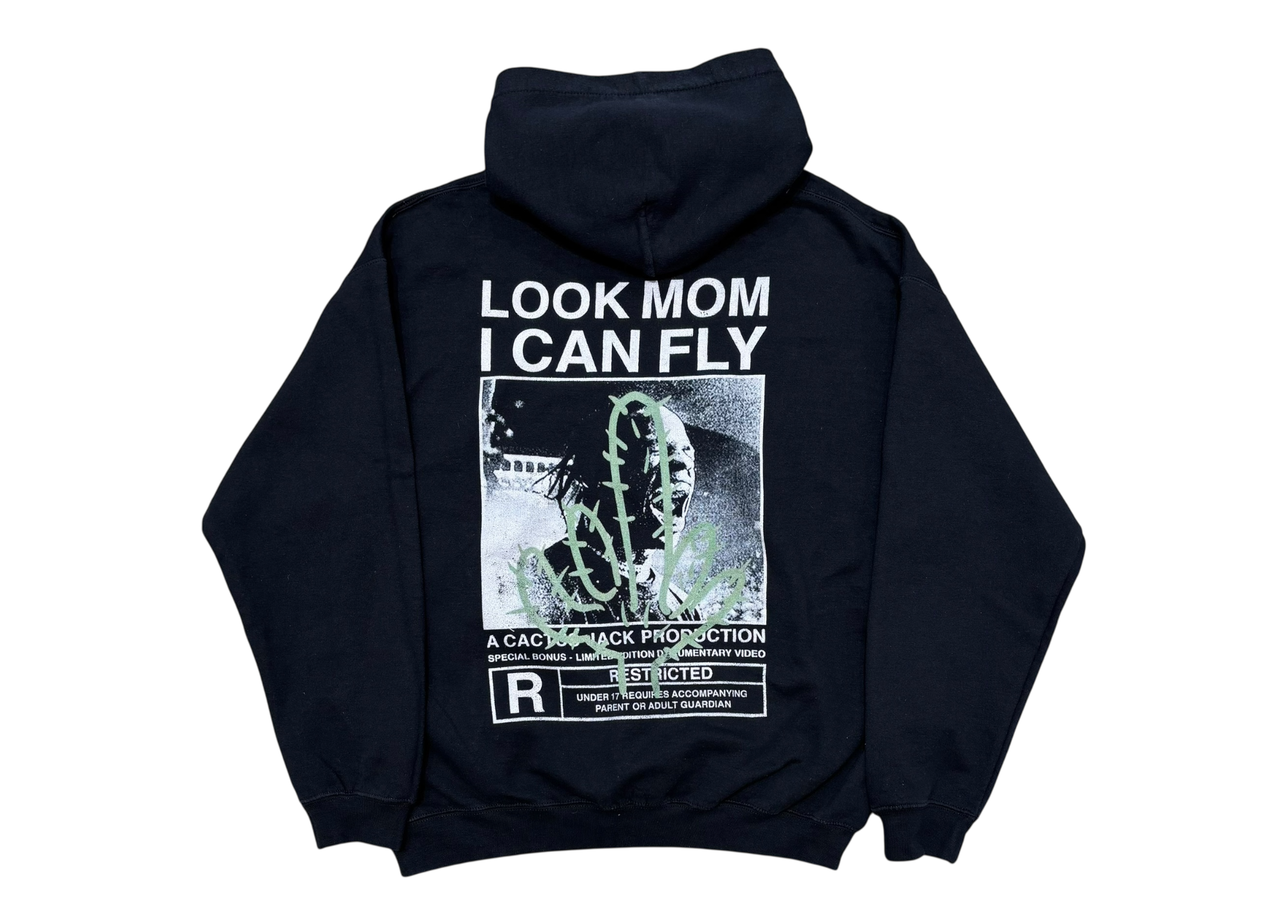 Cactus Jack Hoodie Look Mom I Can Fly COND 8/10