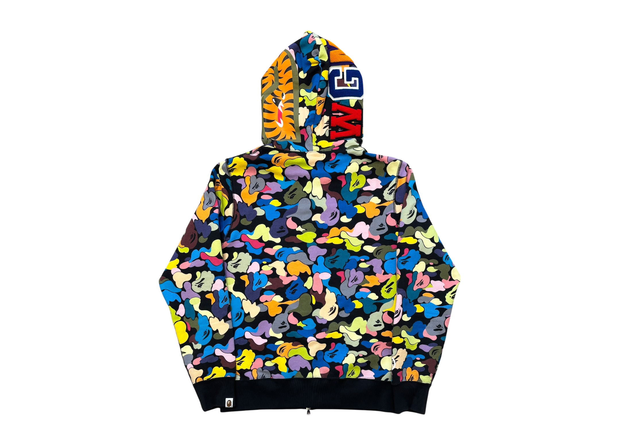 Bape Shark Hoodie Camo COND 9/10