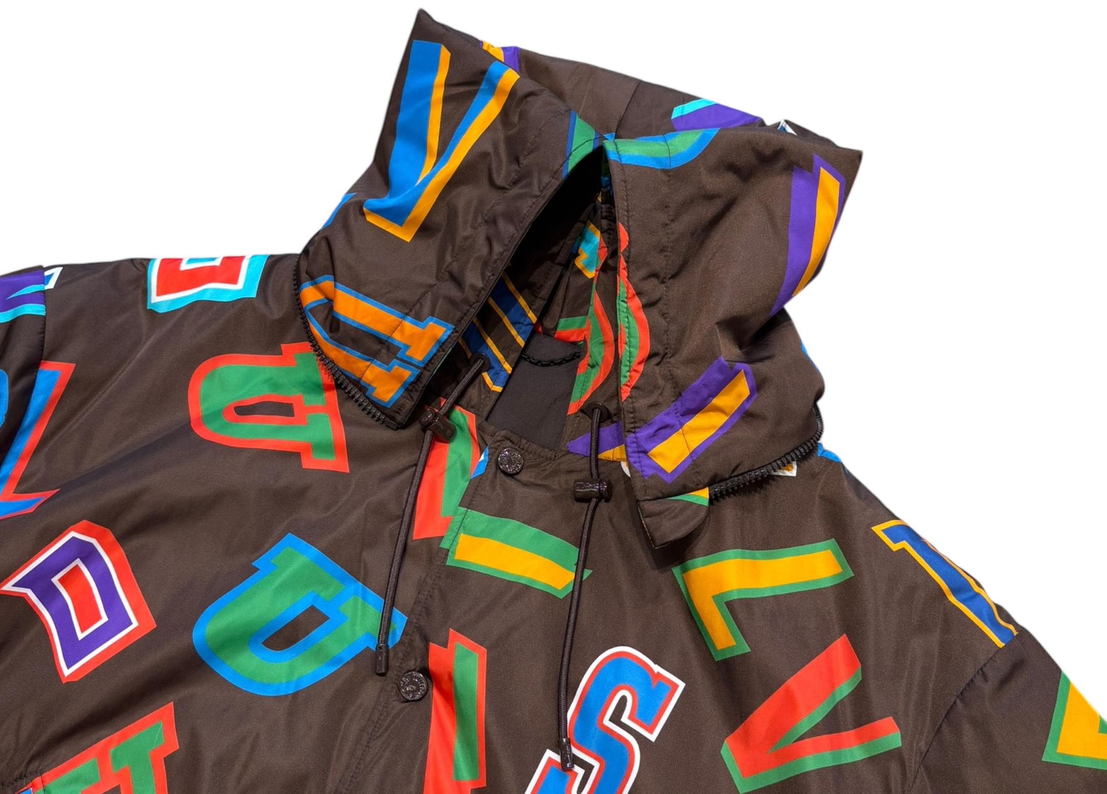 Louis Vuitton Jacket NBA Letters Brown COND 9.9/10