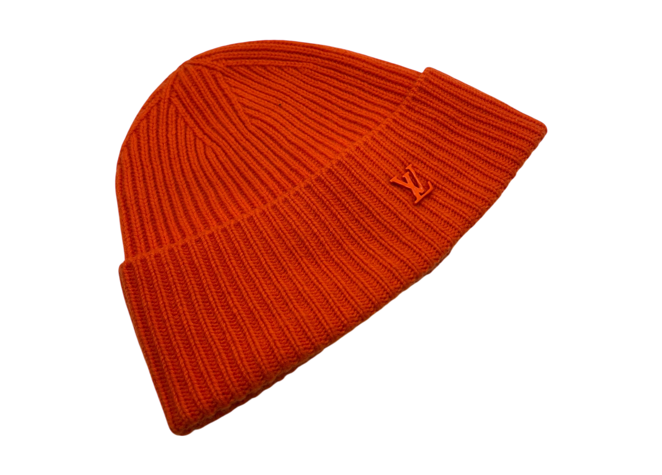 Louis Vuitton Beanie Orange COND 9.9/10