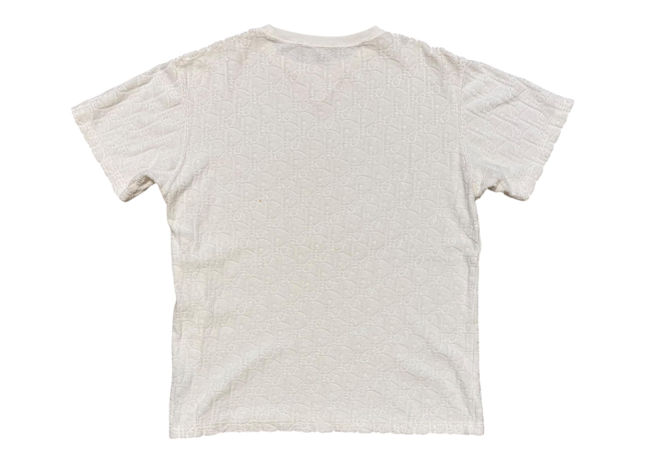 Dior T-shirt Jacquard White COND 8.5/10