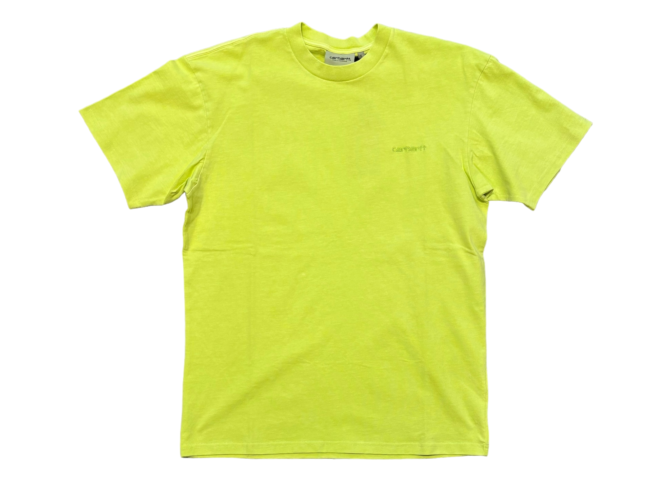 Carhartt T-shirt Yellow COND NEW