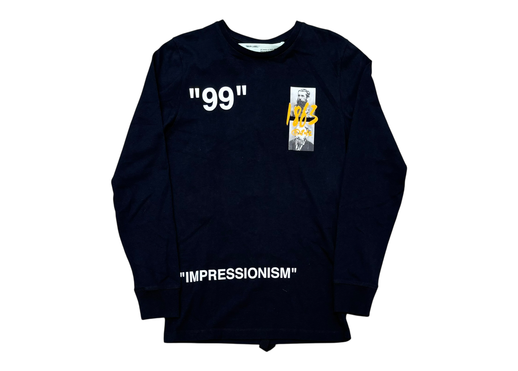 Off-White Longlseeve Impressionism COND 9/10