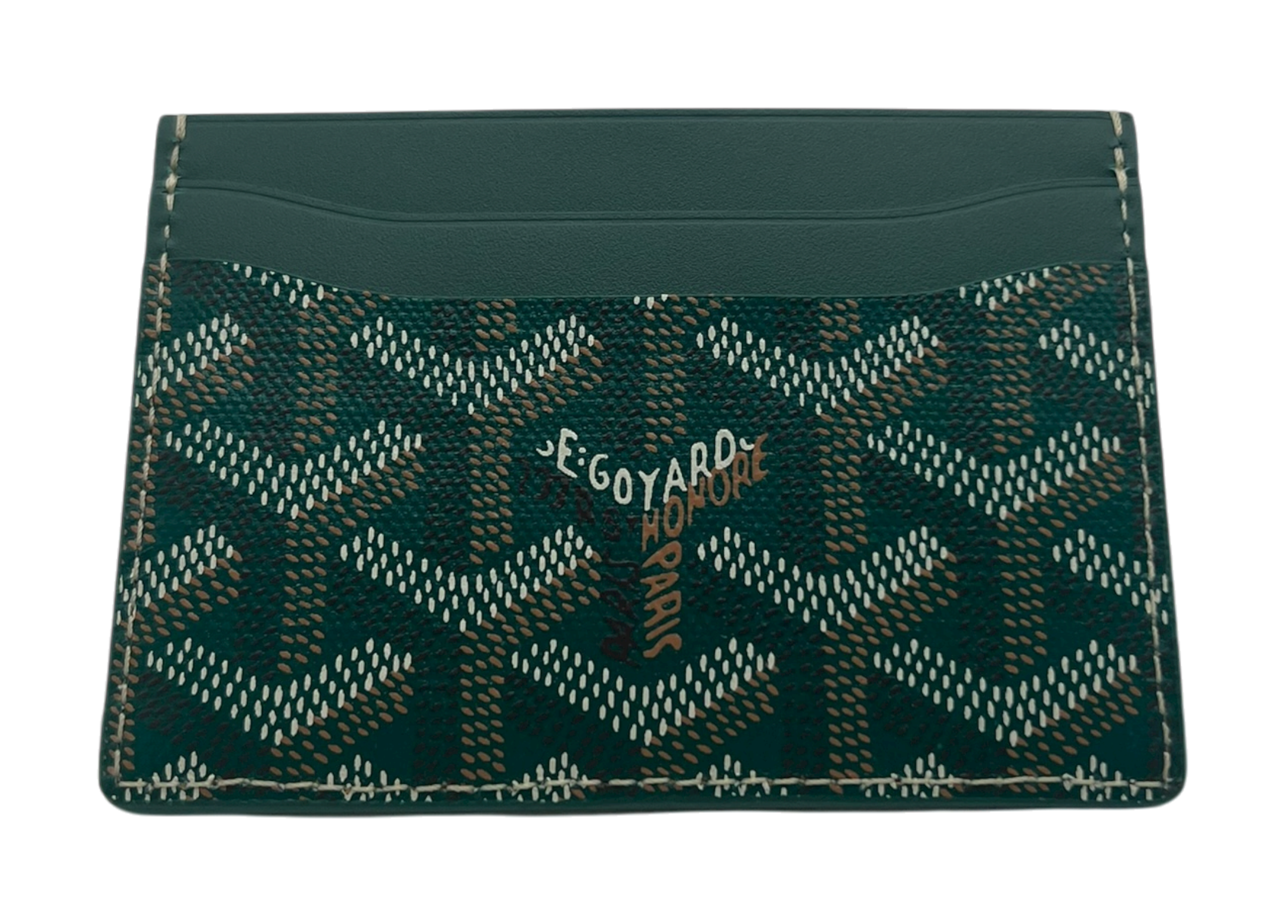 Goyard Cardholder Green COND 9.8/10
