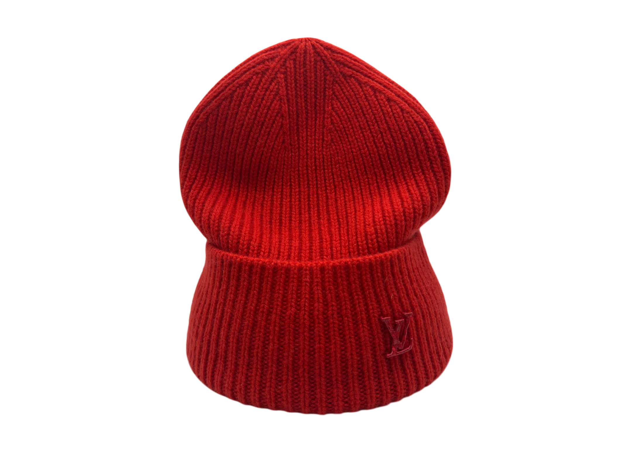 Louis Vuitton Beanie Red COND 9.9/10