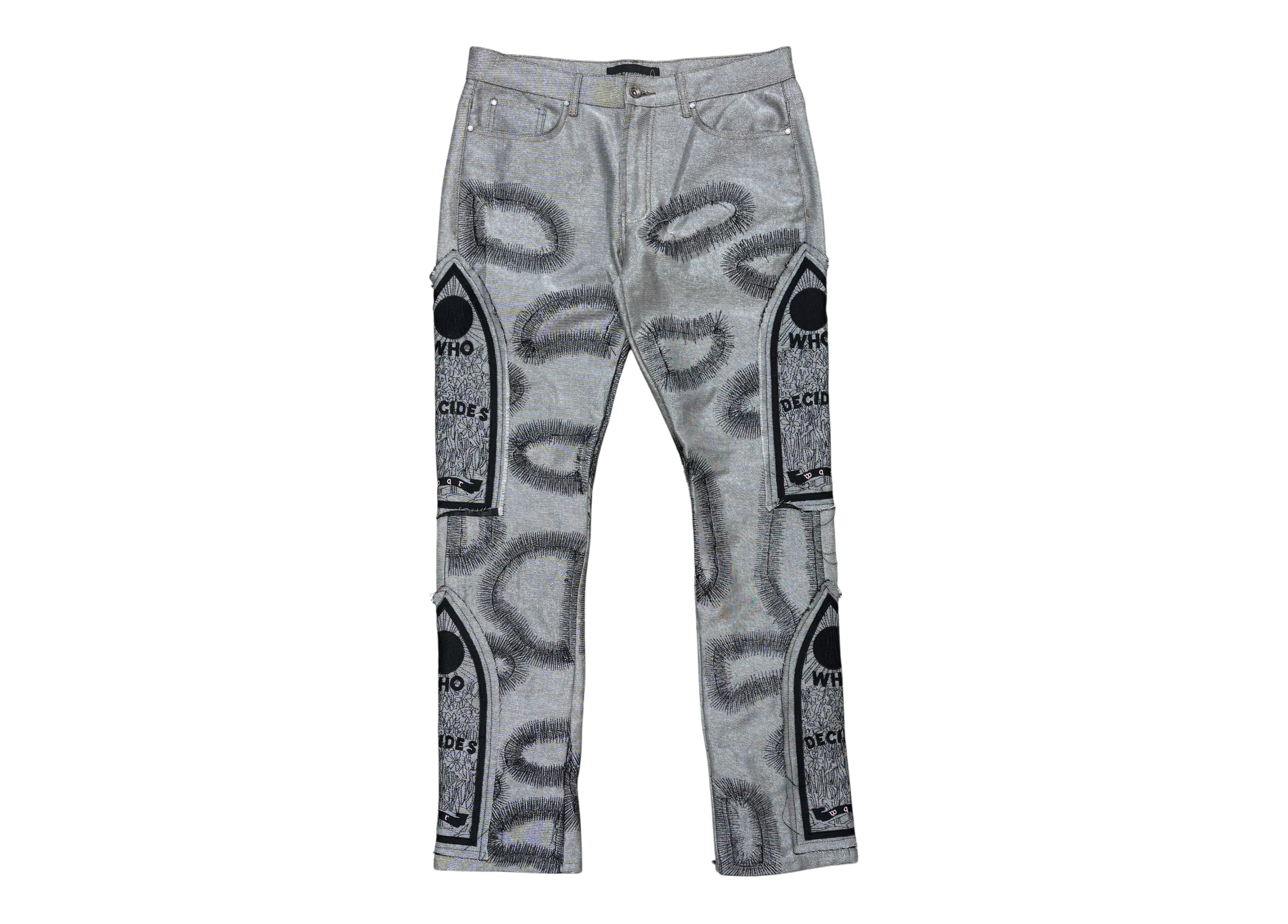 Who Decides War Denim Fusion Silver COND 10/10