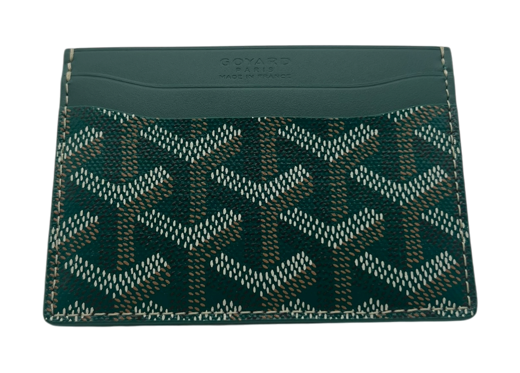 Goyard Cardholder Green COND 9.8/10