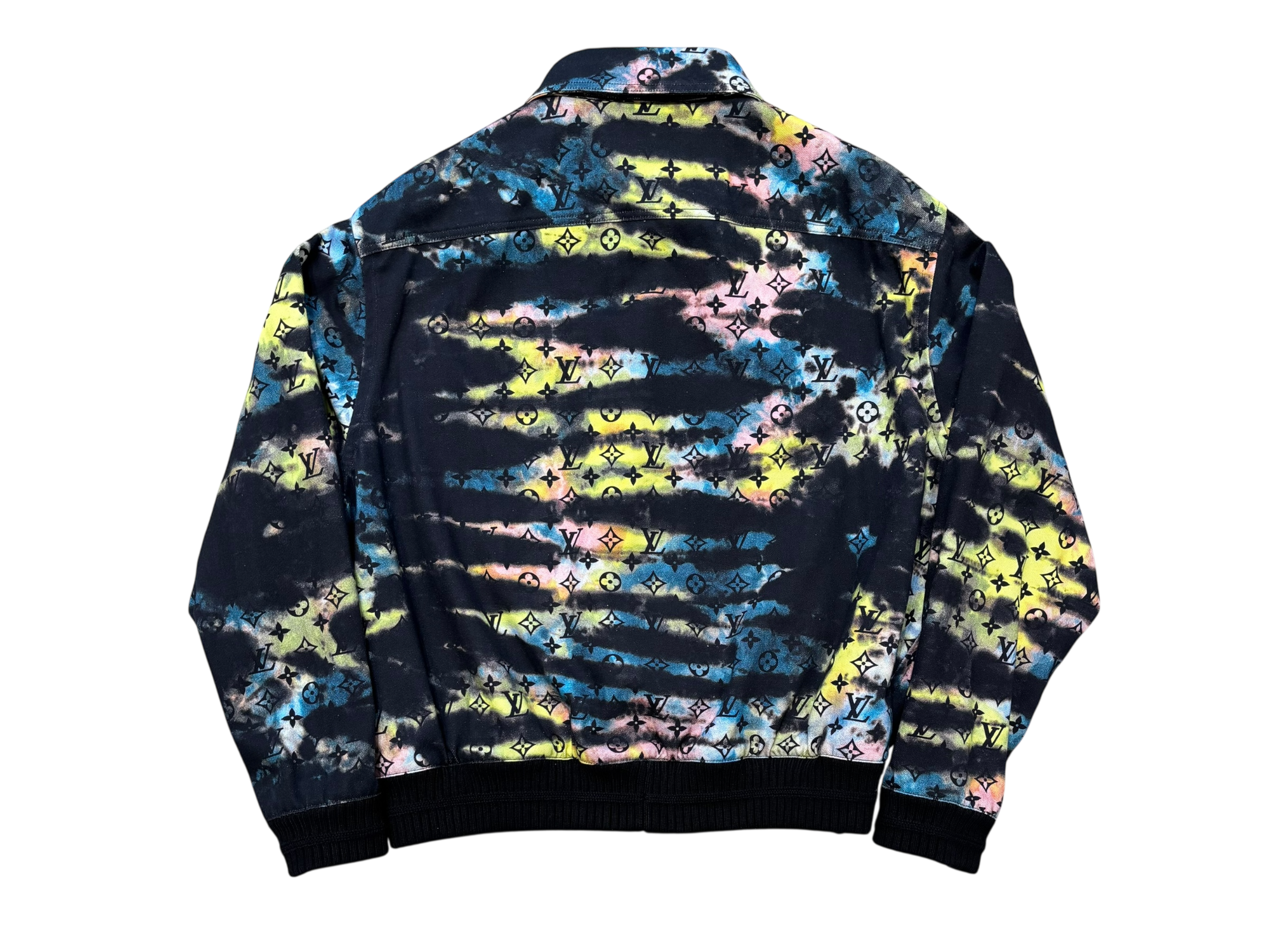 Louis Vuitton Jacket Printed Monogram Tye Die COND NEW