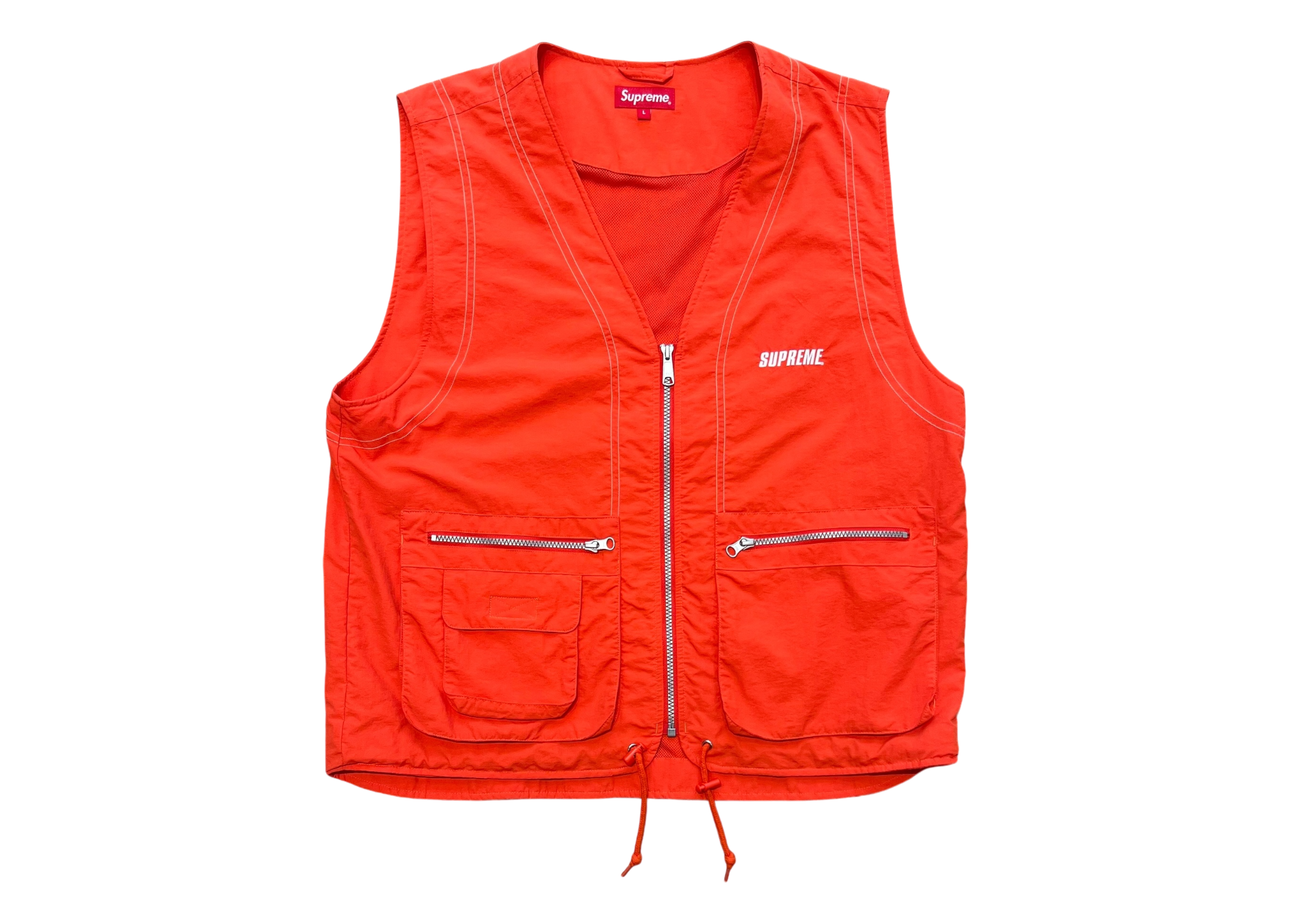 Supreme Vest Orange COND 9.5/10