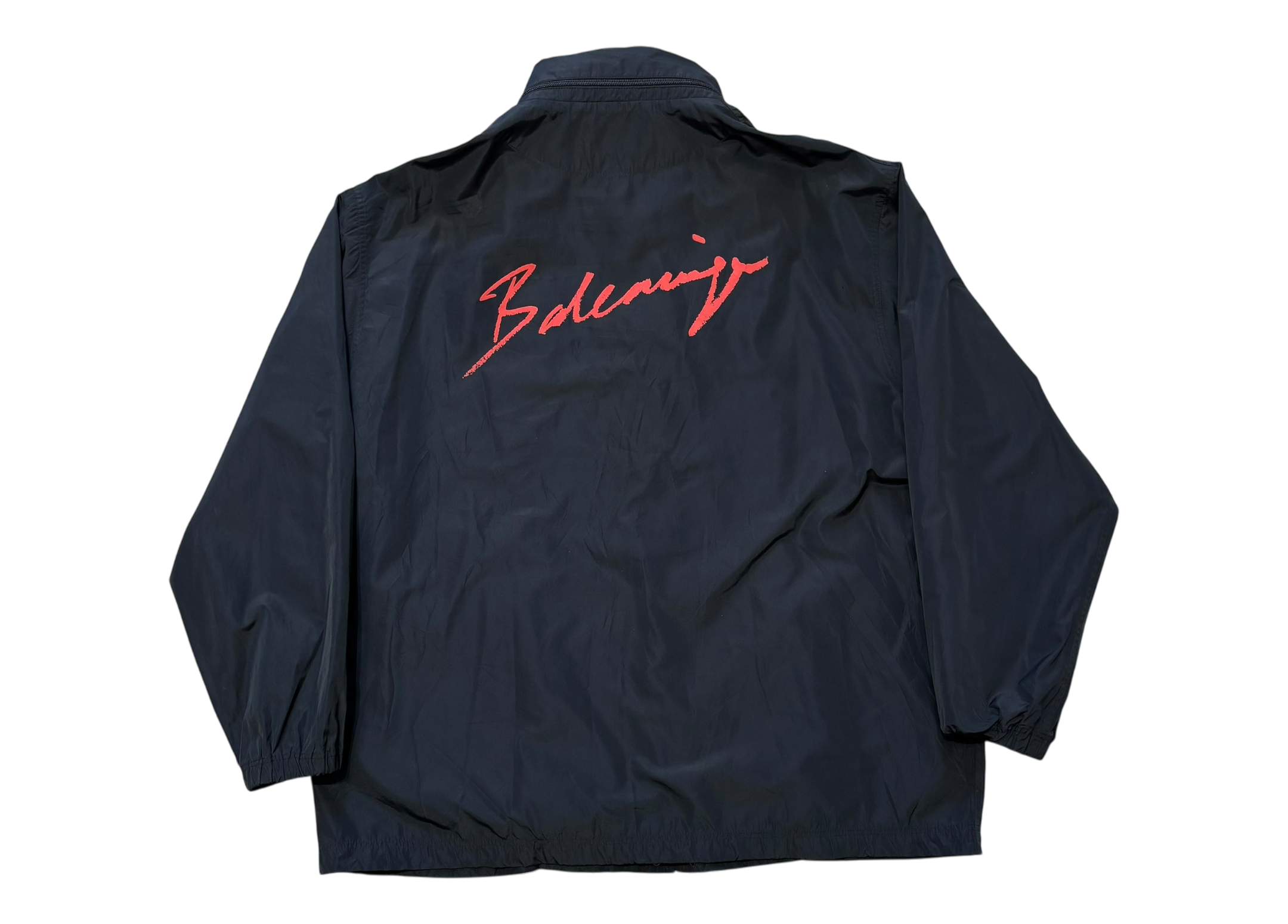 Balenciaga Windbreaker Red Signature Logo COND 8/10