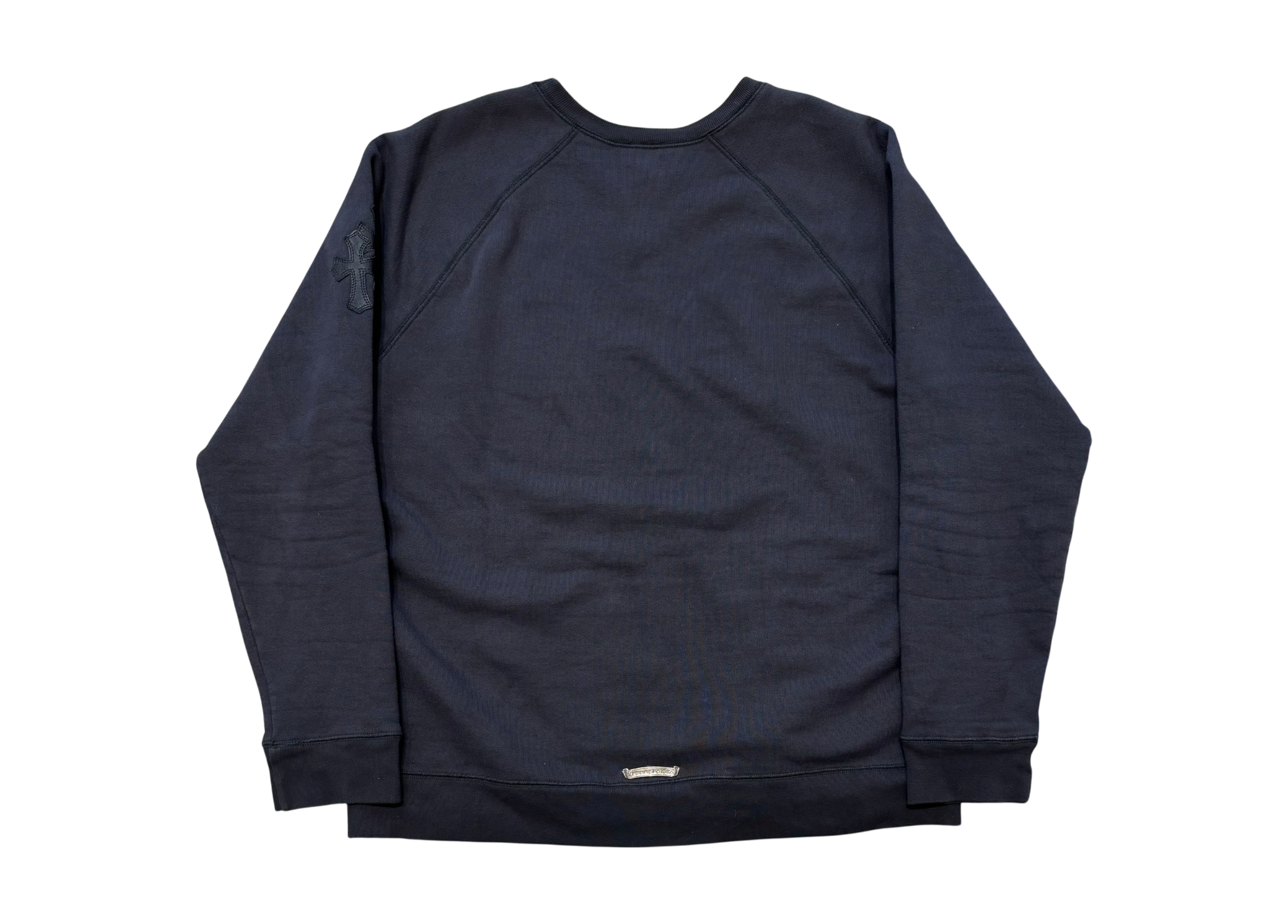 Chrome Hearts Crewneck Leather Cross Patches COND 8.5/10