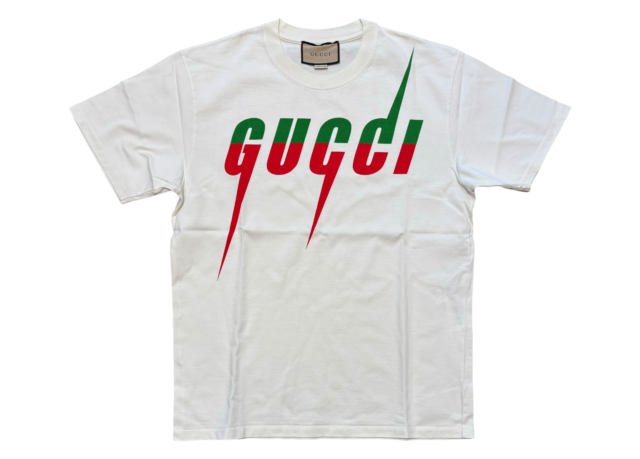 Gucci T-shirt Logo White COND 9/10