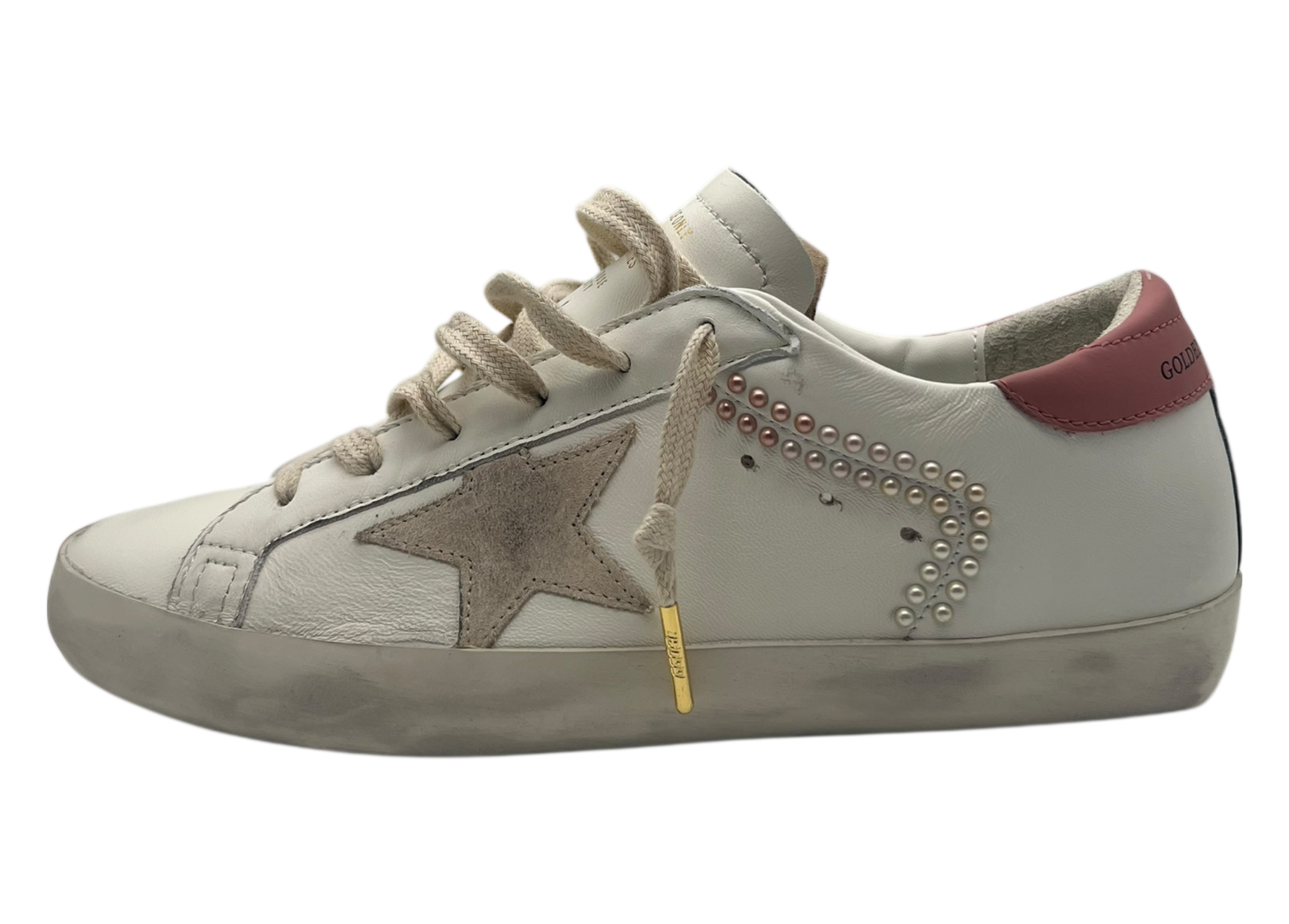 Golden Goose Super-Star Classic Limited Edition Pearl Pink COND NEW