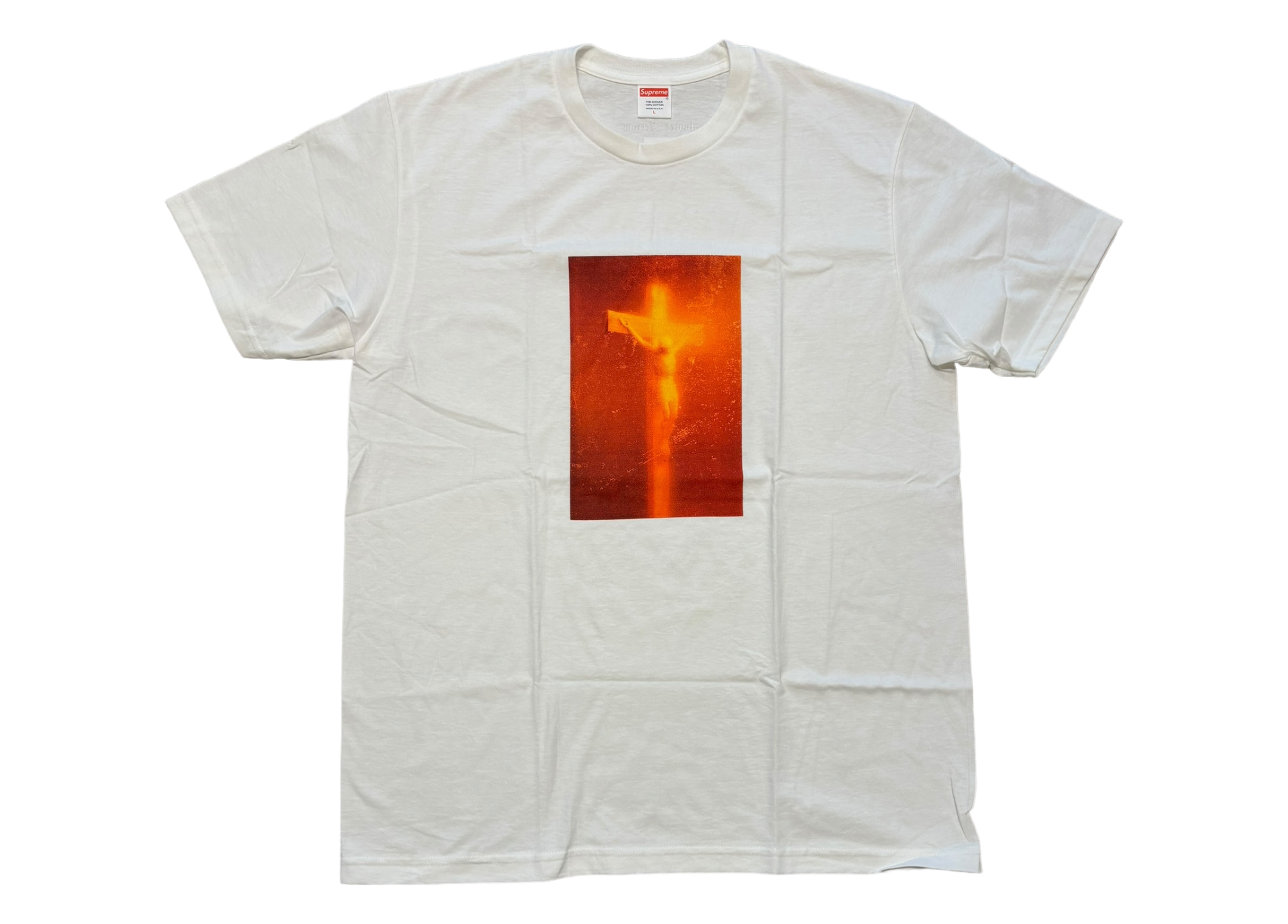 Supreme T-shirt Andres Serrano Jesus COND NEW