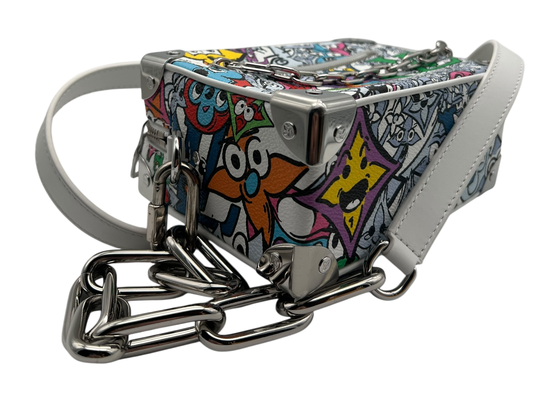 Louis Vuitton Soft Trunk Graffiti COND NEW