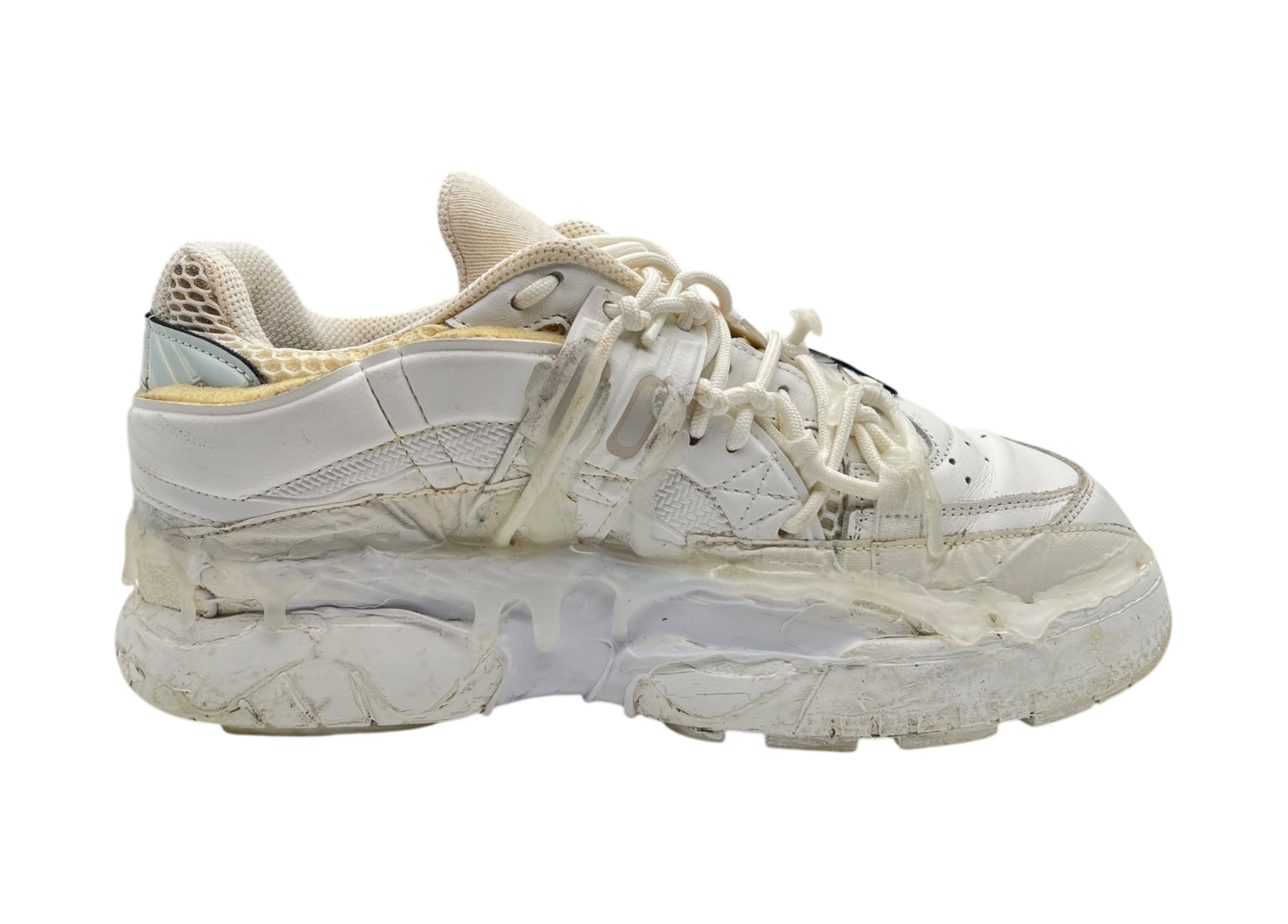 Maison Margiela Fusion Low White COND 8/10 (NO BOX)
