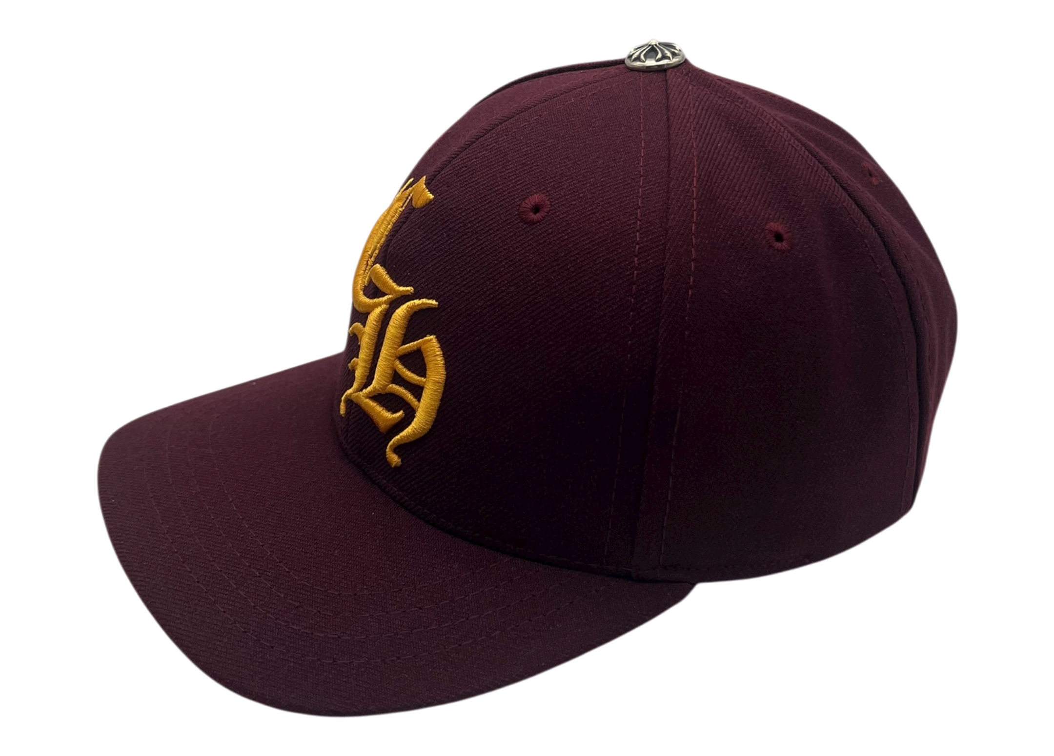 Chrome Hearts Hat CH Bordeaux COND NEW