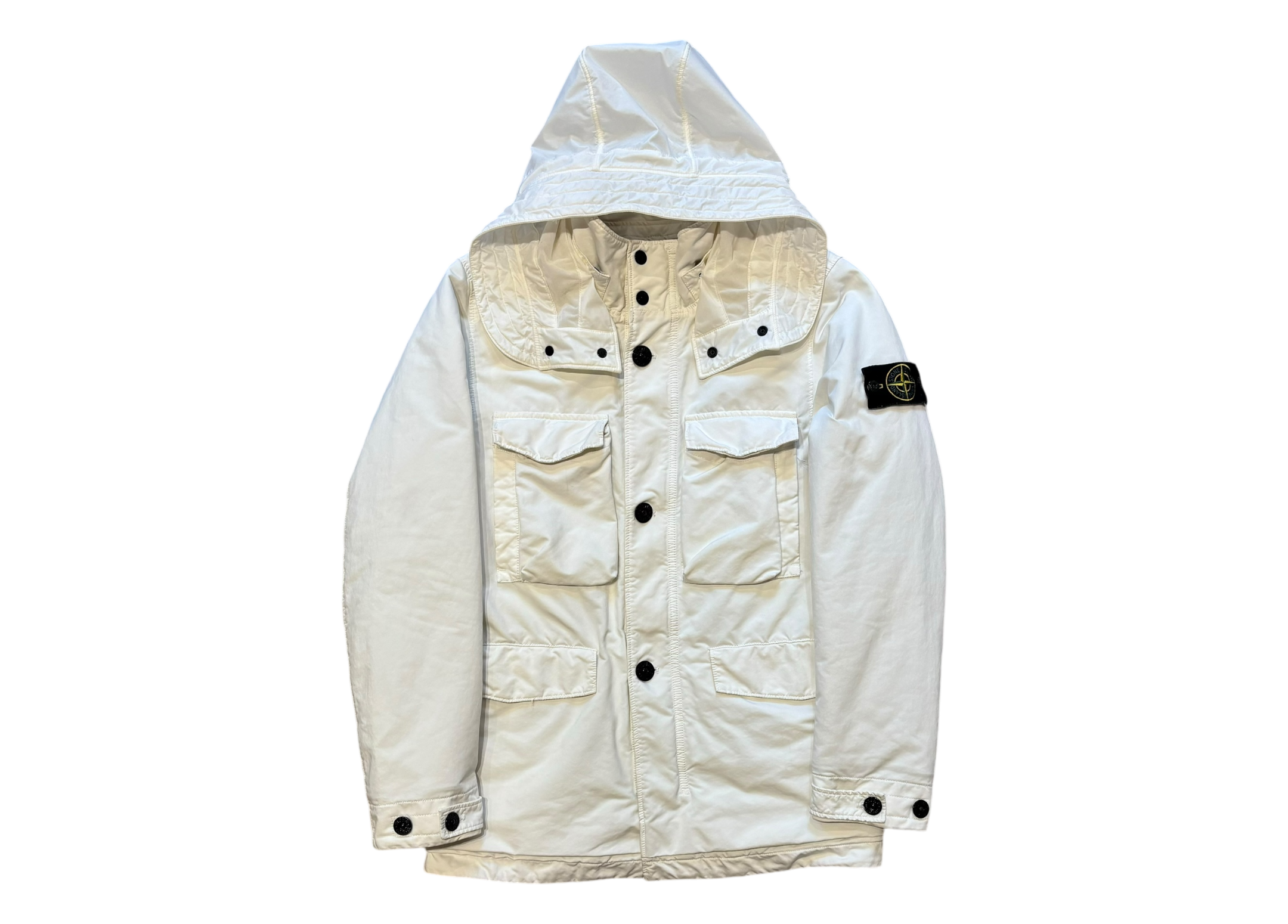 Stone Island Jacket White COND 9.5/10