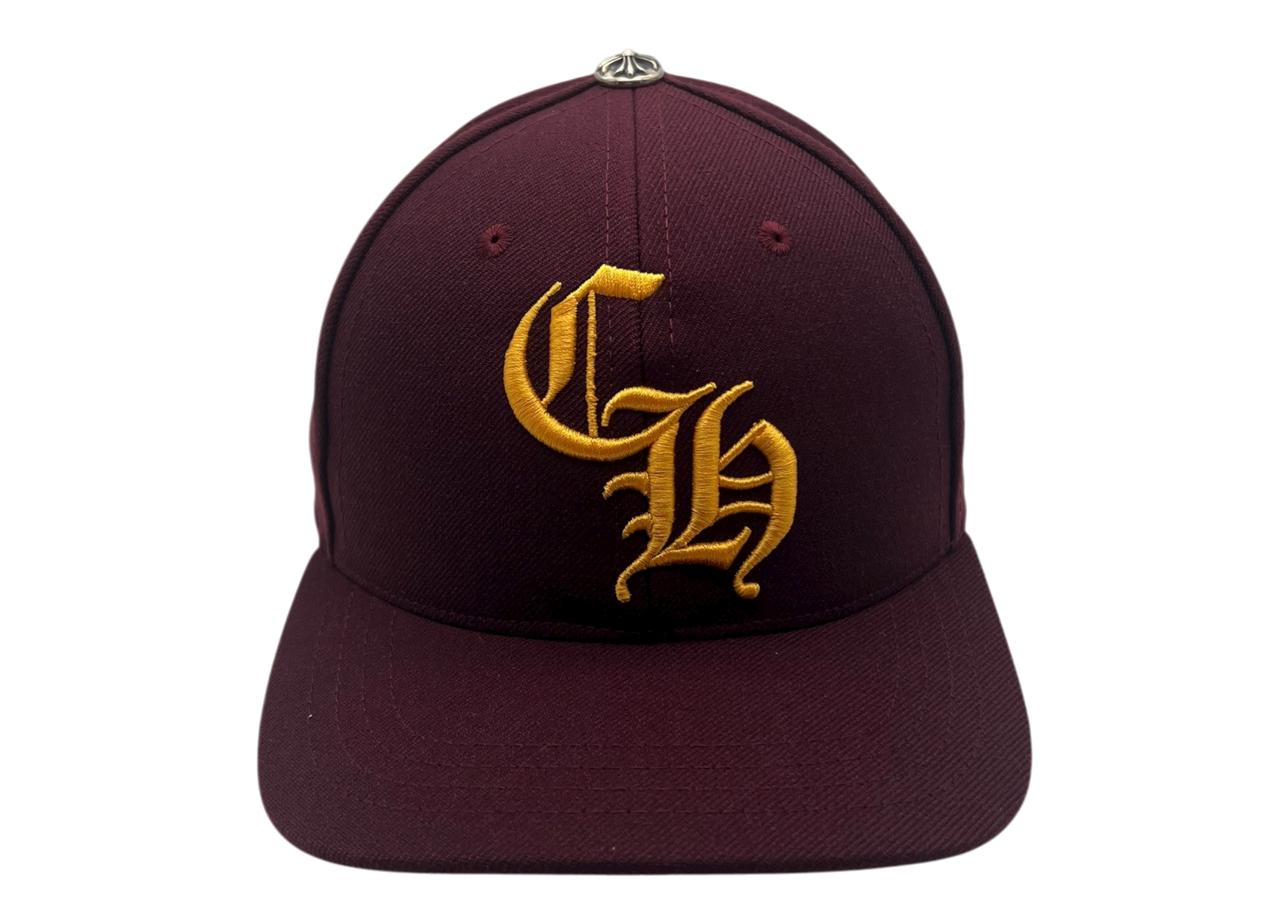 Chrome Hearts Hat CH Bordeaux COND NEW