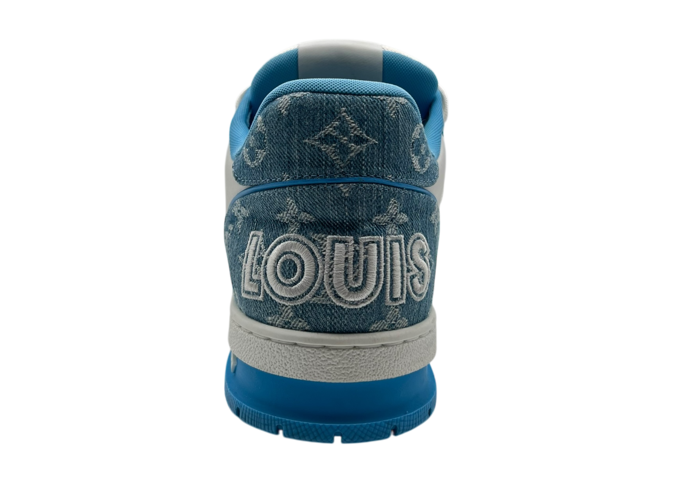 Louis Vuitton Trainer Denim Blue Strap COND 9.5/10 (NO BOX)