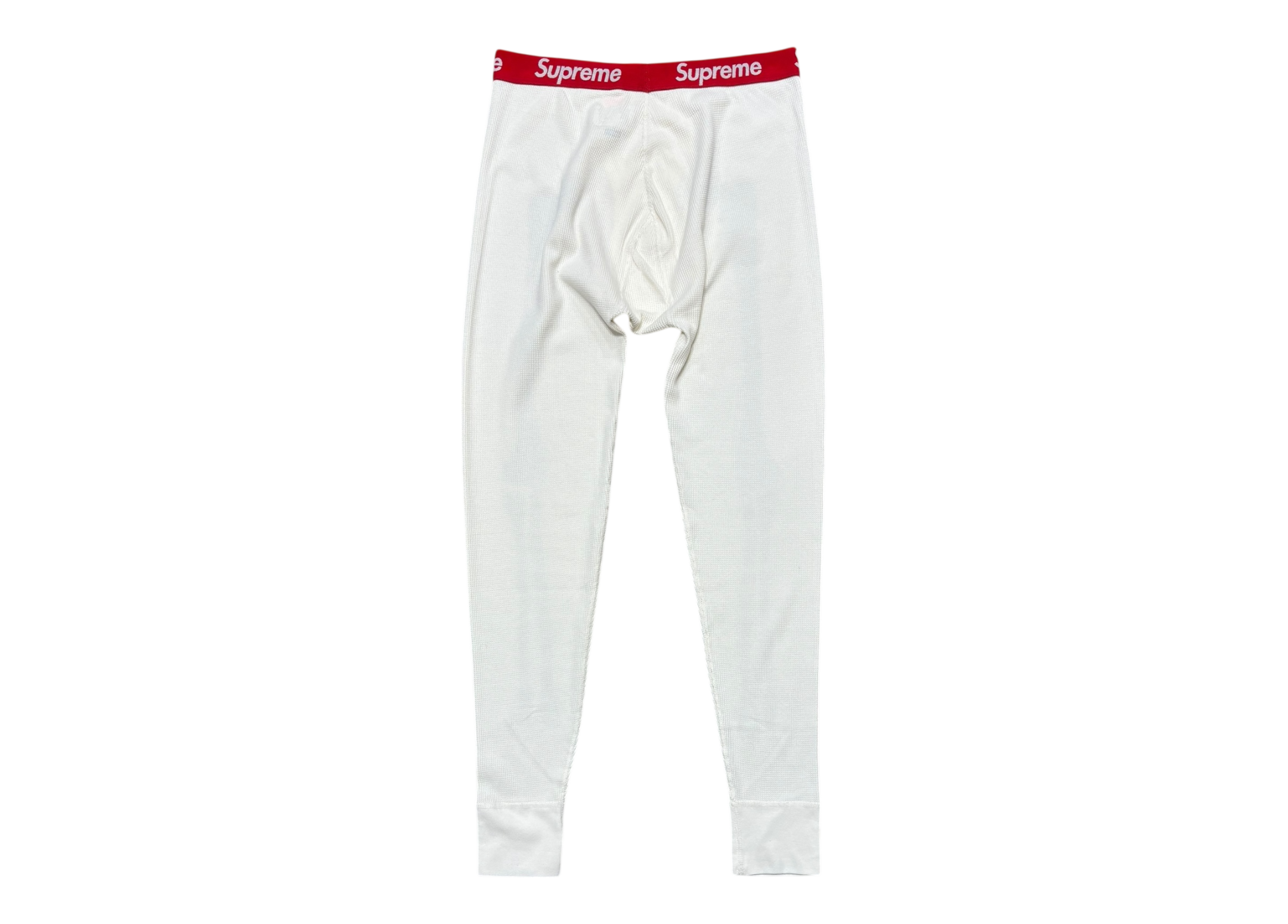Supreme Termal Pants Bone White COND NEW