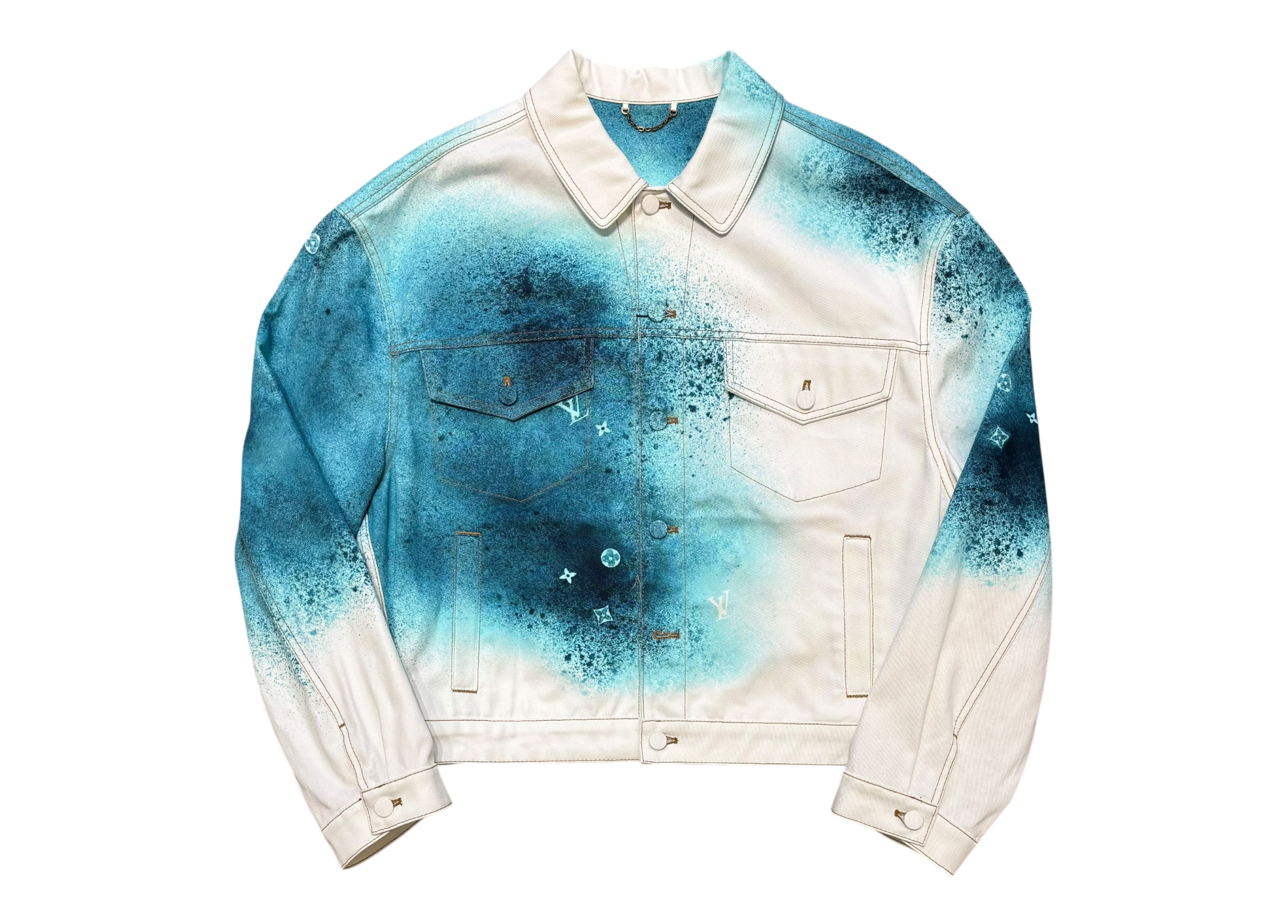 Louis Vuitton Denim Jacket Spray COND NEW