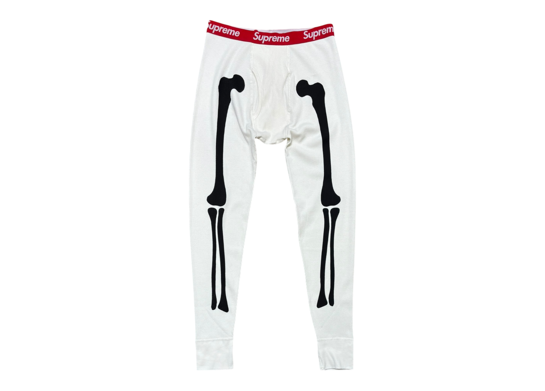 Supreme Termal Pants Bone White COND NEW