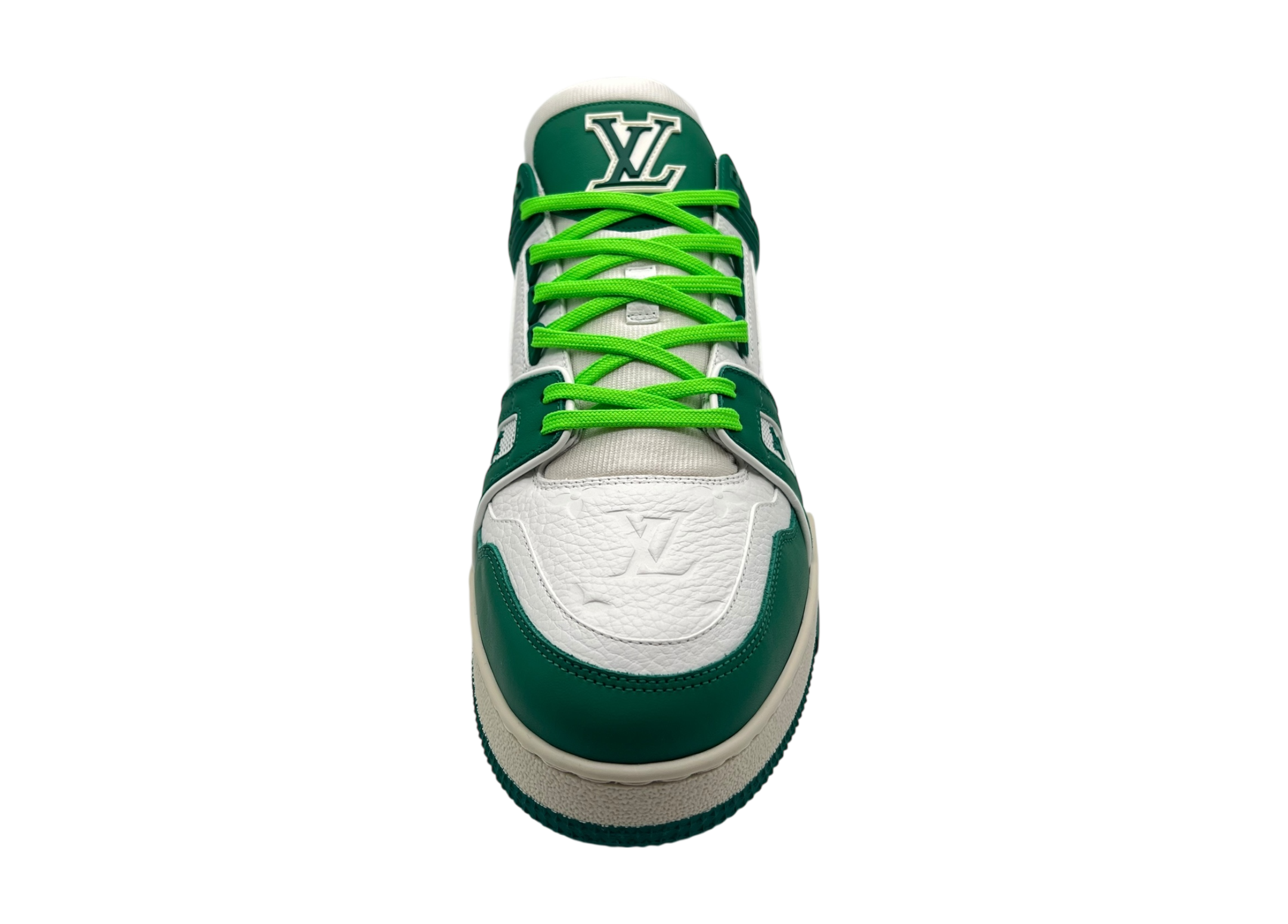 Louis Vuitton Trainer Green White Fluo COND NEW (NO BOX)