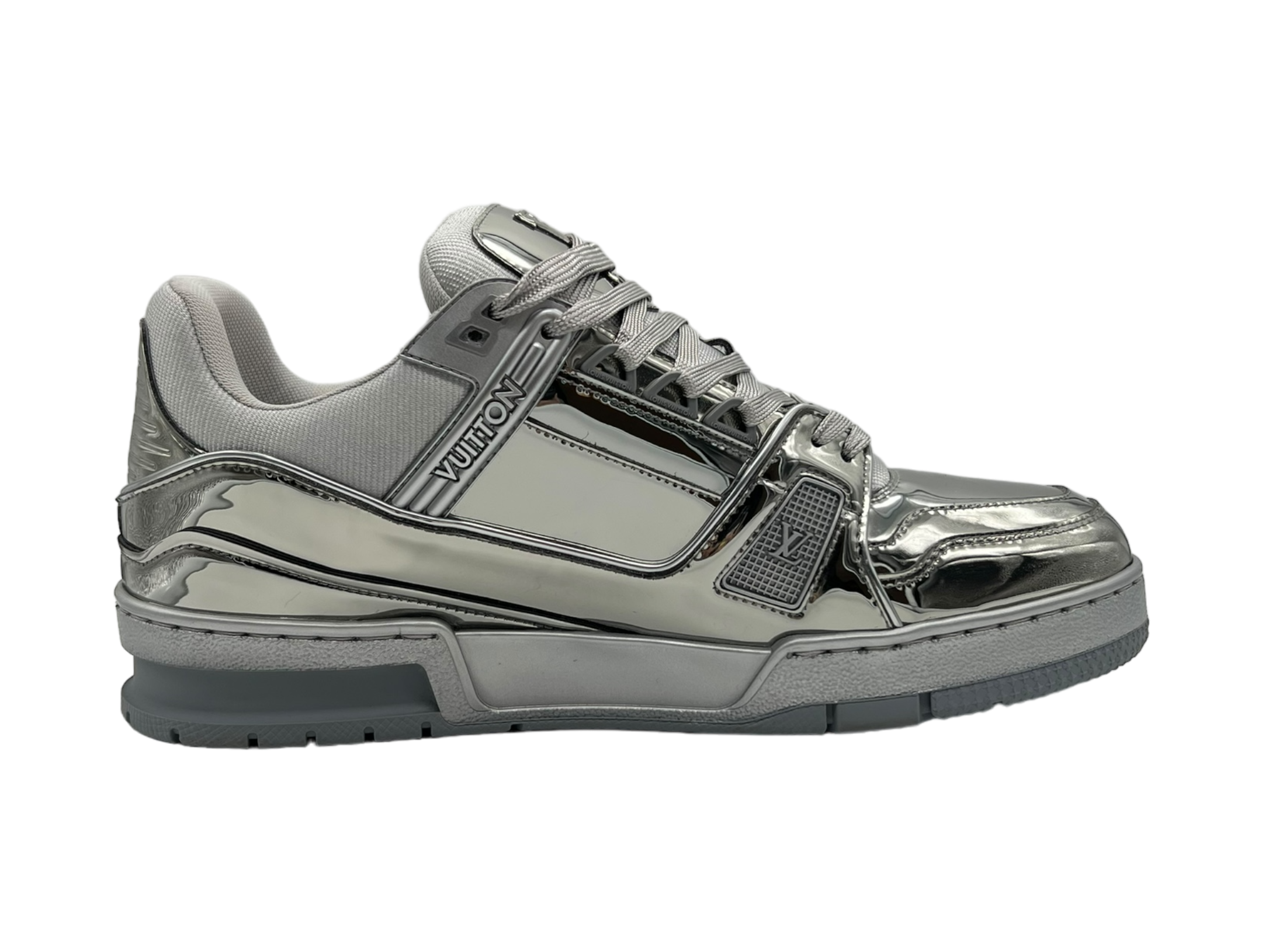 Louis Vuitton Trainer Chrome COND NEW (NO BOX)