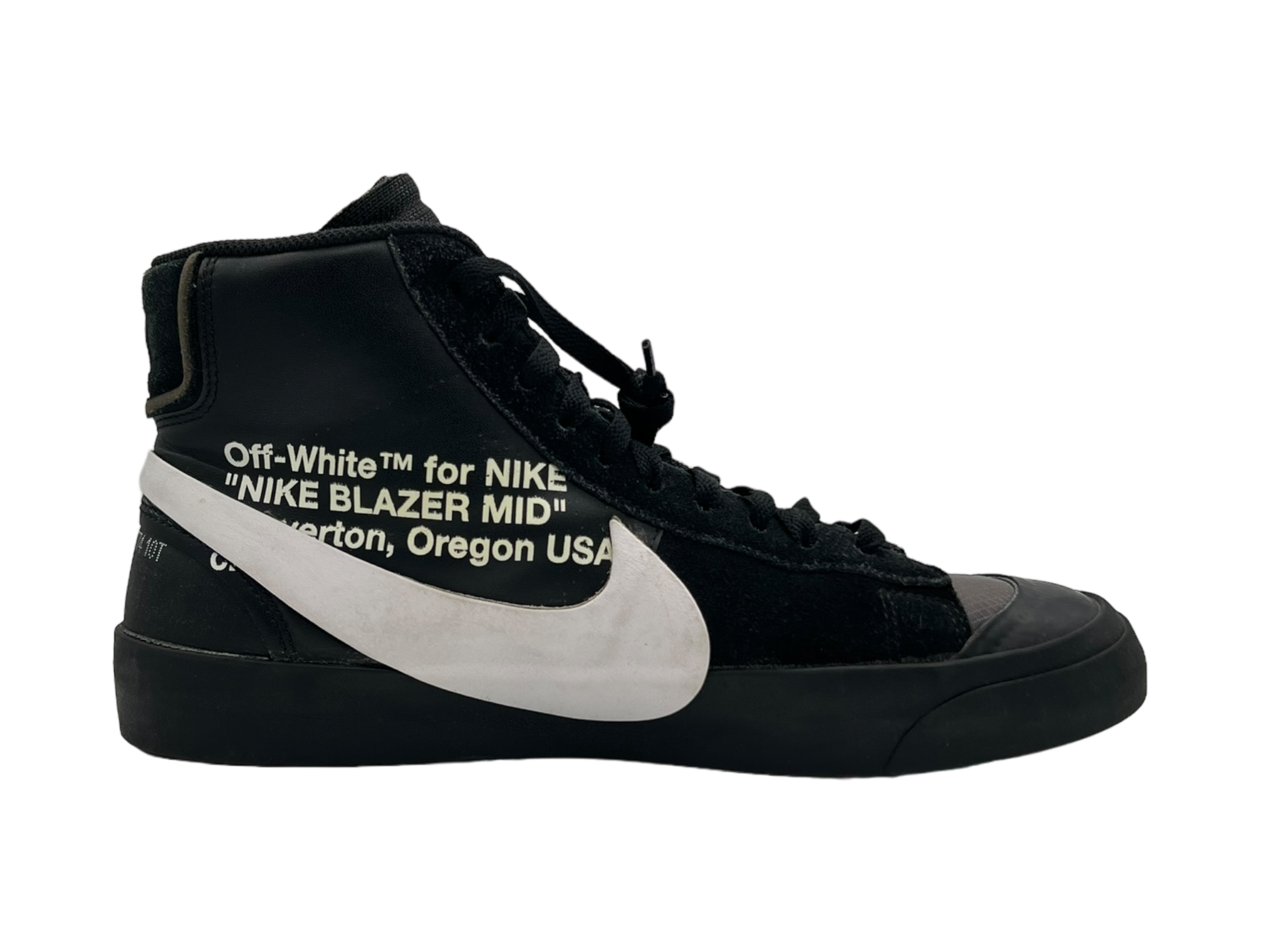 Blazer Mid  Off-White Black Reaper COND 8.8/10 (OG ALL)