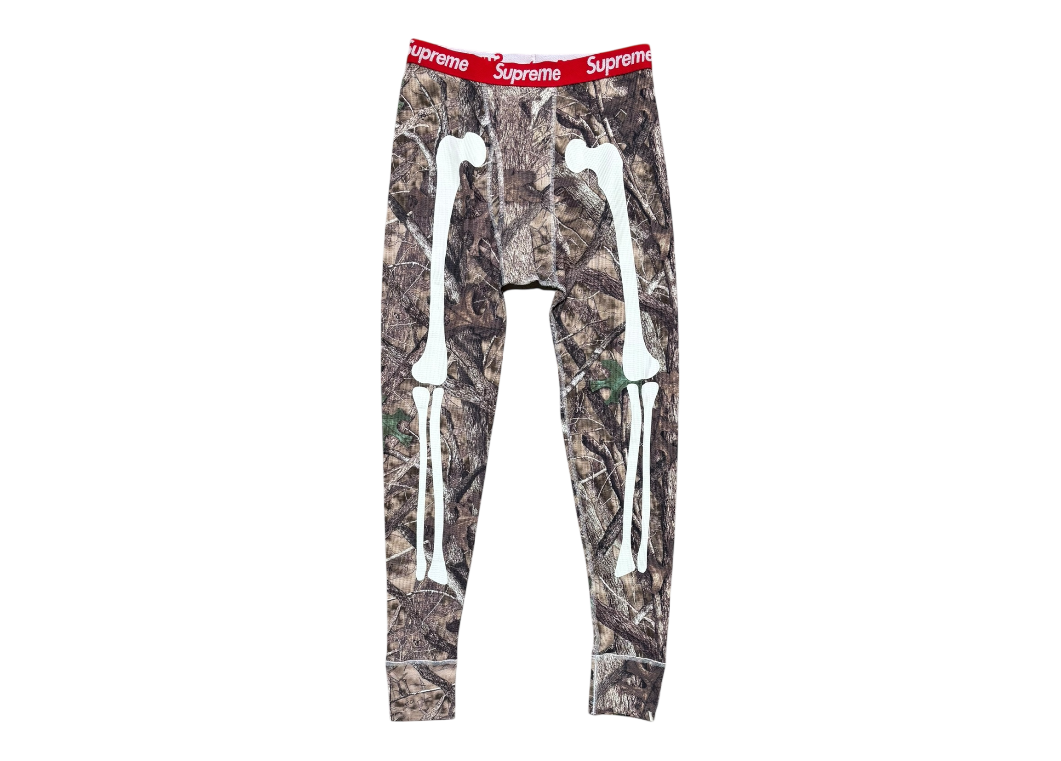 Supreme Termal Pants Bone Camo COND NEW