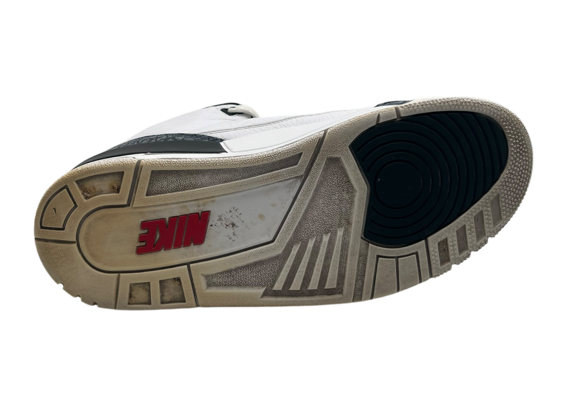 Jordan 3 Fire Red Denim COND 8/10 (NO BOX)