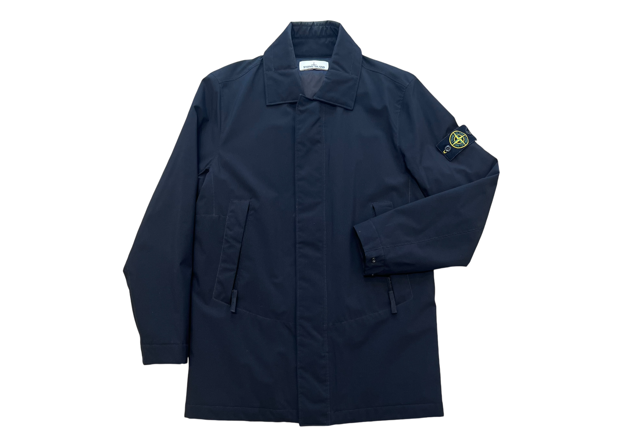 Stone Island Coat Black COND 9/10